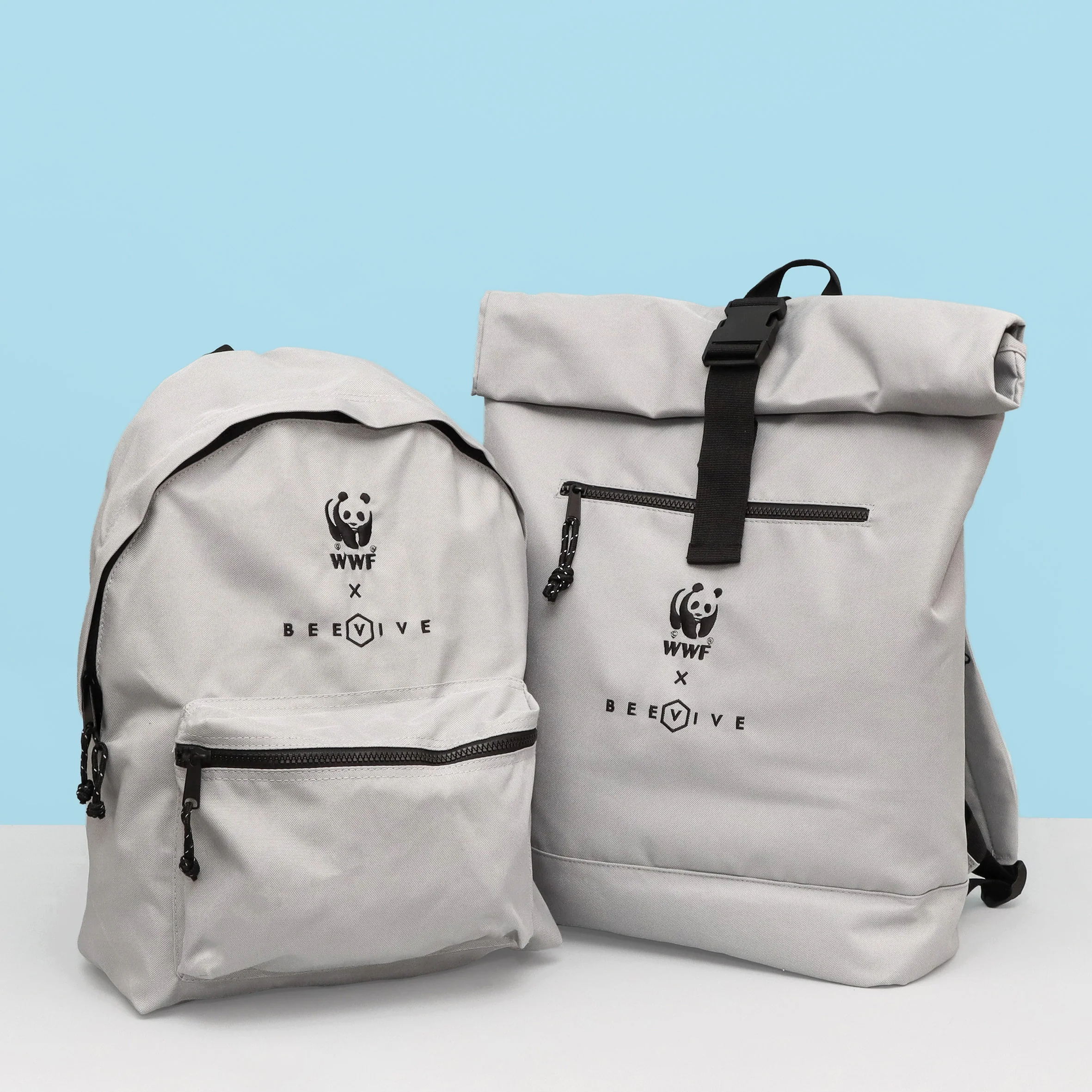 Adventure Recycled Backpack - Grey - Image 5