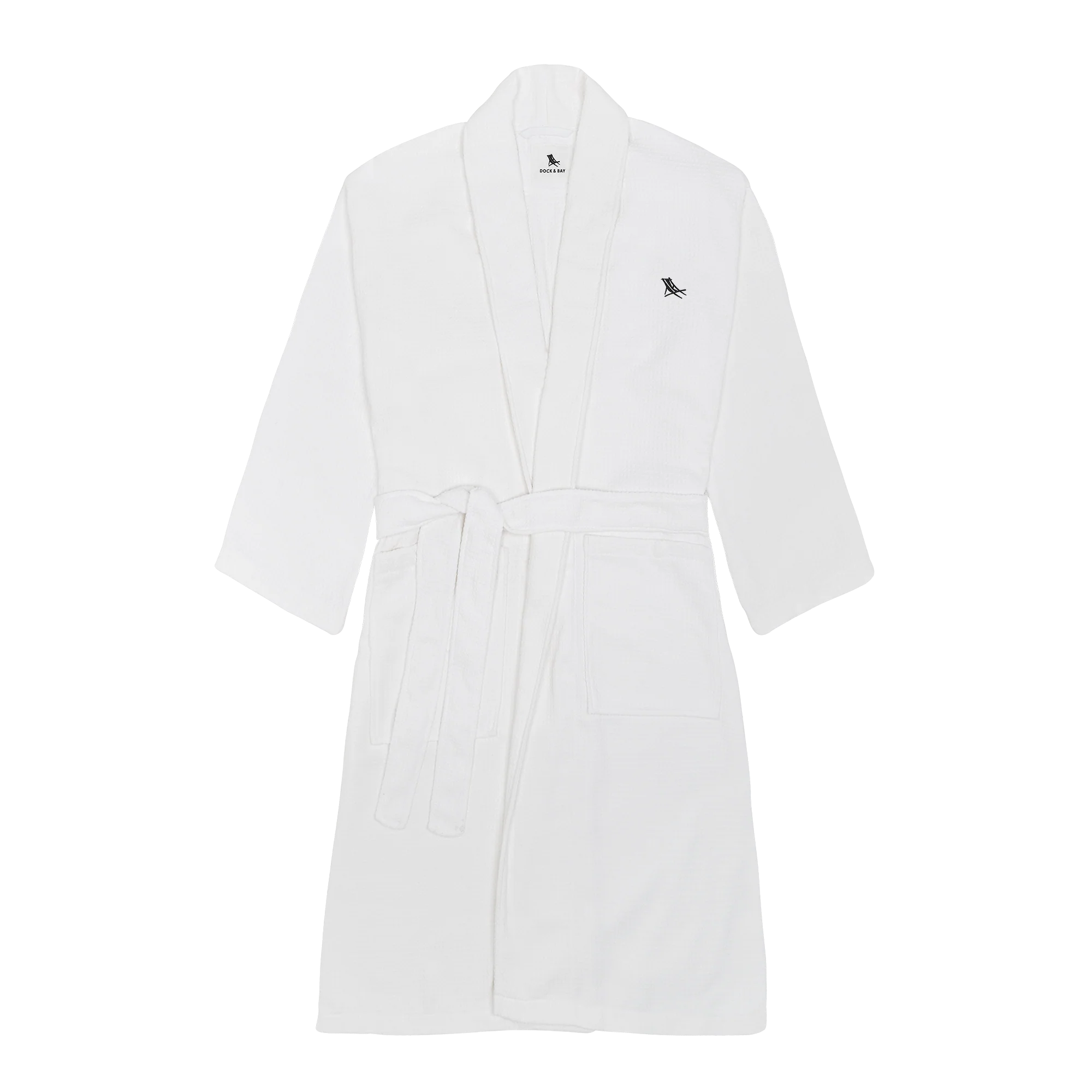 Bath Robe Set - Crystal White - Image 11
