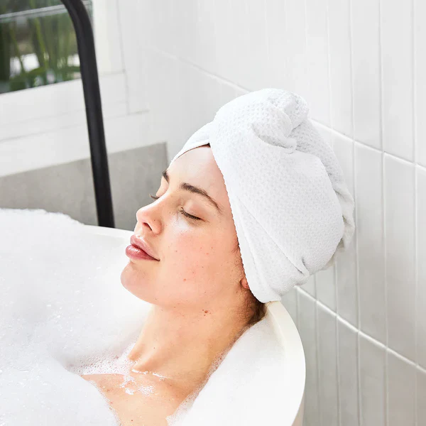 Bath Robe Set - Crystal White - Image 7