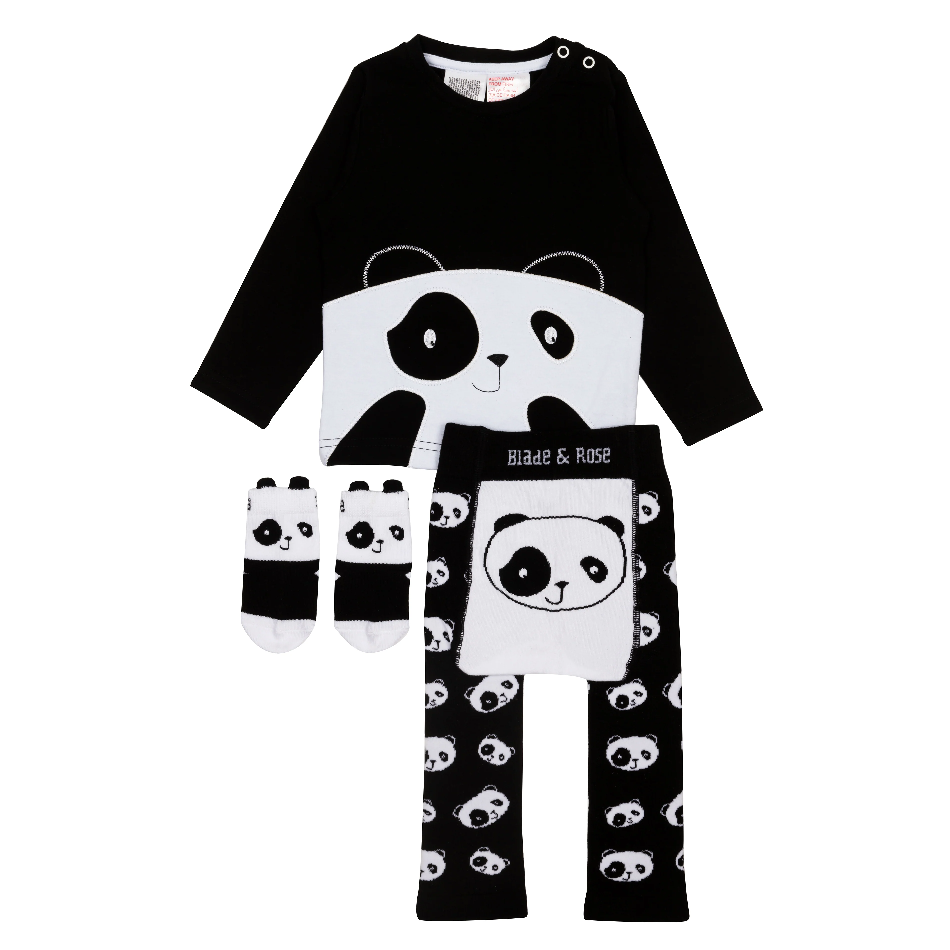 Blade & Rose Children's Giant Panda Socks - Image 4