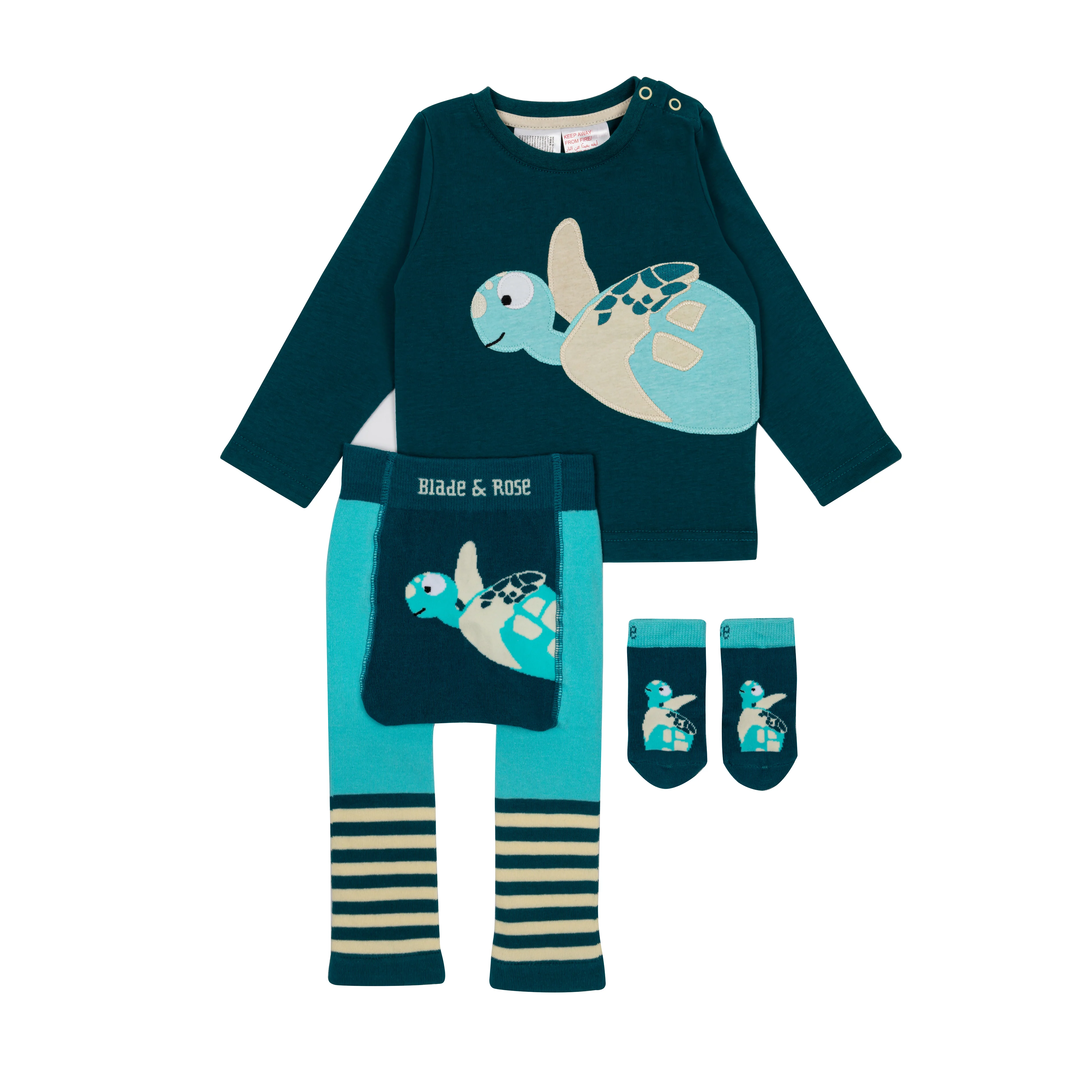 Blade & Rose Children's Sea Turtle Top - Image 4