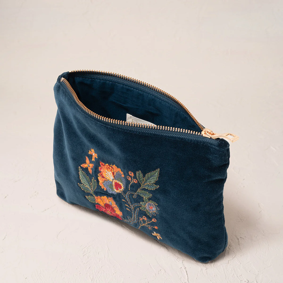 Botanical Garden Mini Pouch - Ink Blue - Image 3