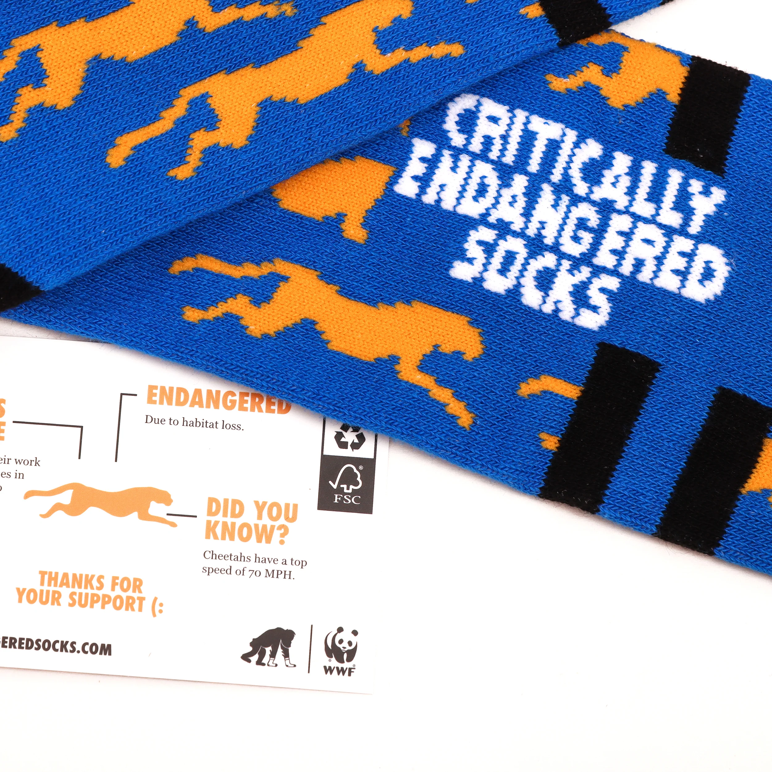 Critically Endangered Adults Sports Socks - Image 5