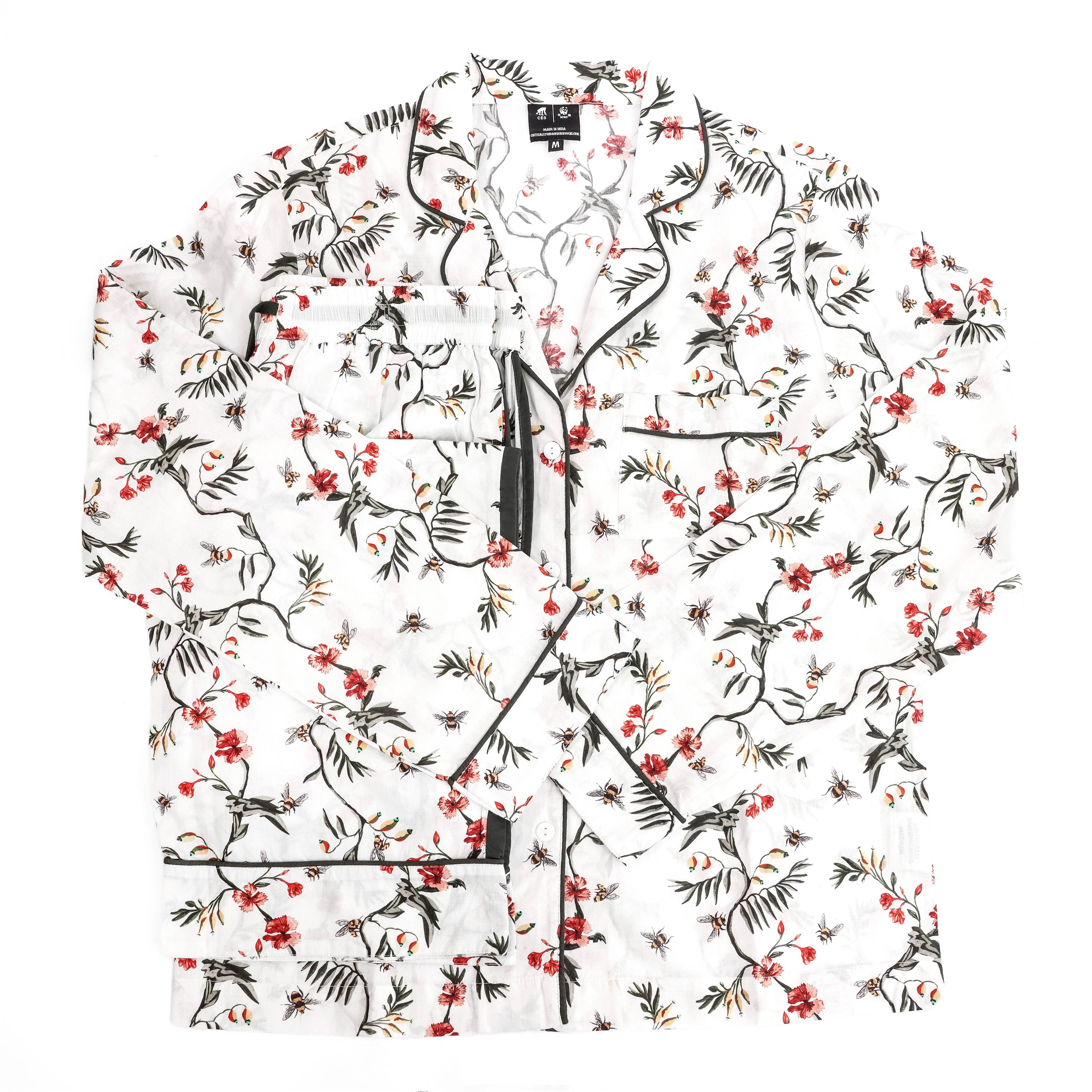 Critically Endangered Pyjamas - Bee Print - Image 7