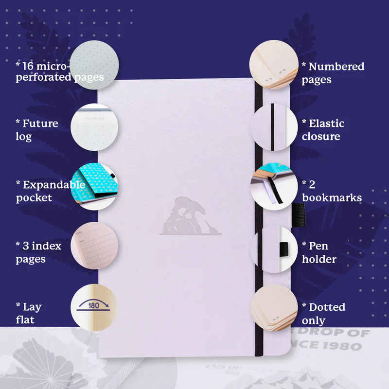 Dingbats Arctic A5 Notebook - Image 4