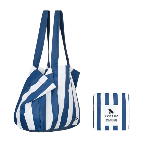 Dock & Bay Foldaway Tote Bag - Whitsunday Blue - Image 9