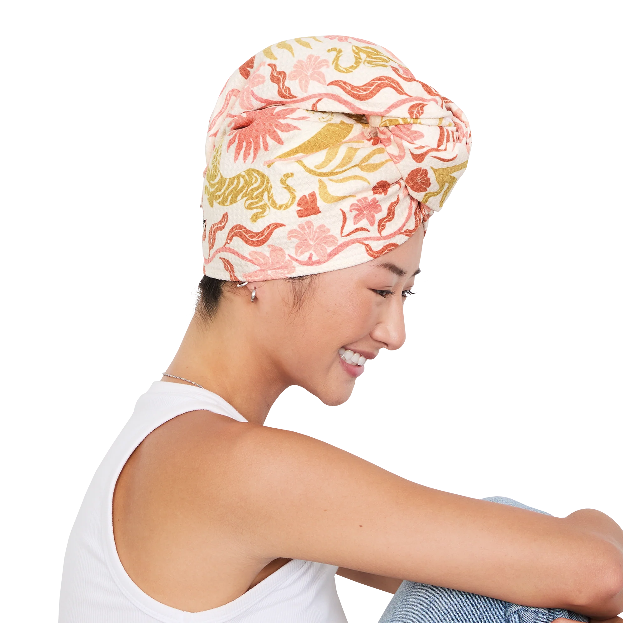 Dock & Bay Hair Wrap - Tiger Palm - Image 7