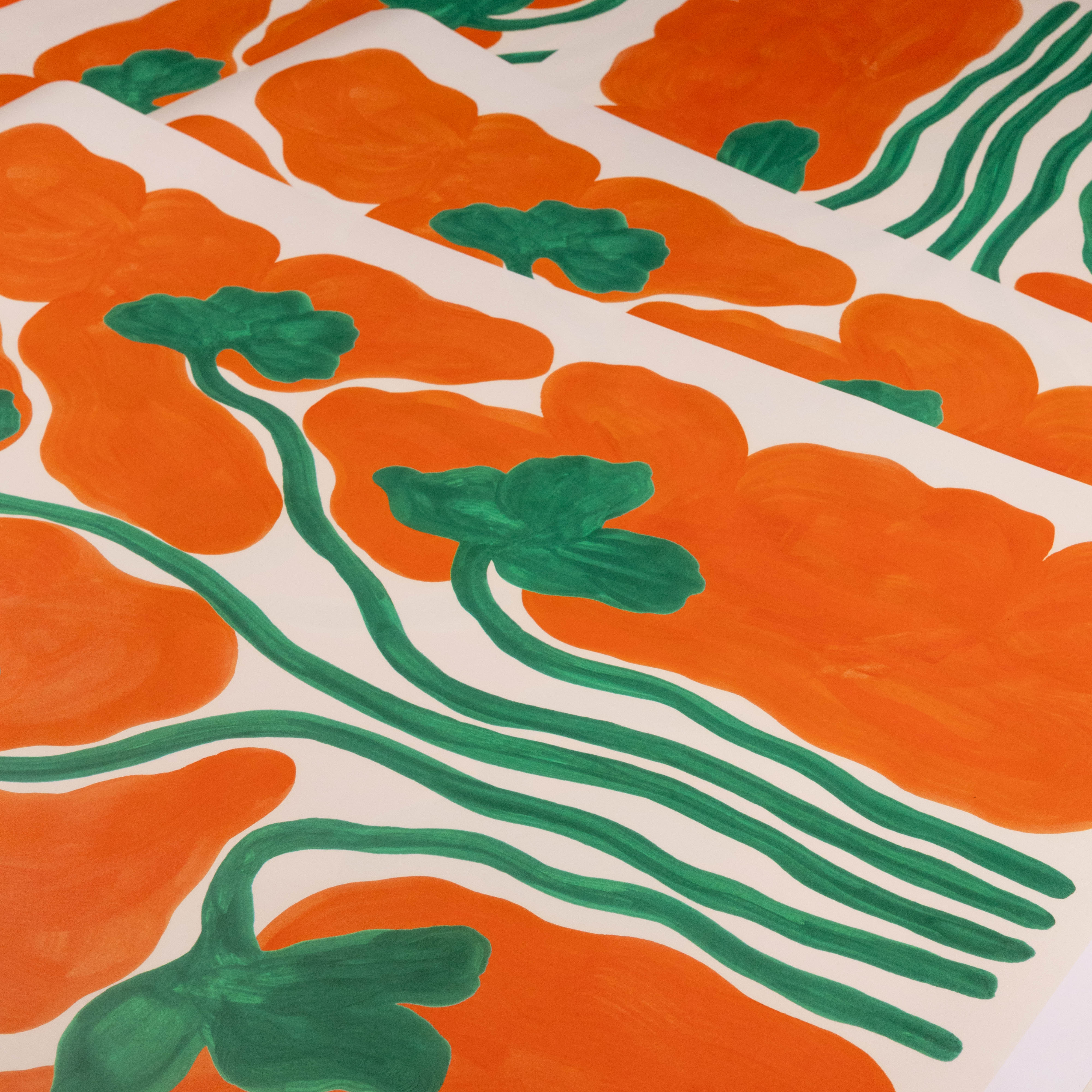 Evermade x Liv Lee - Poppy WWF Luxury Gift Wrap (2 Sheets) - Image 4