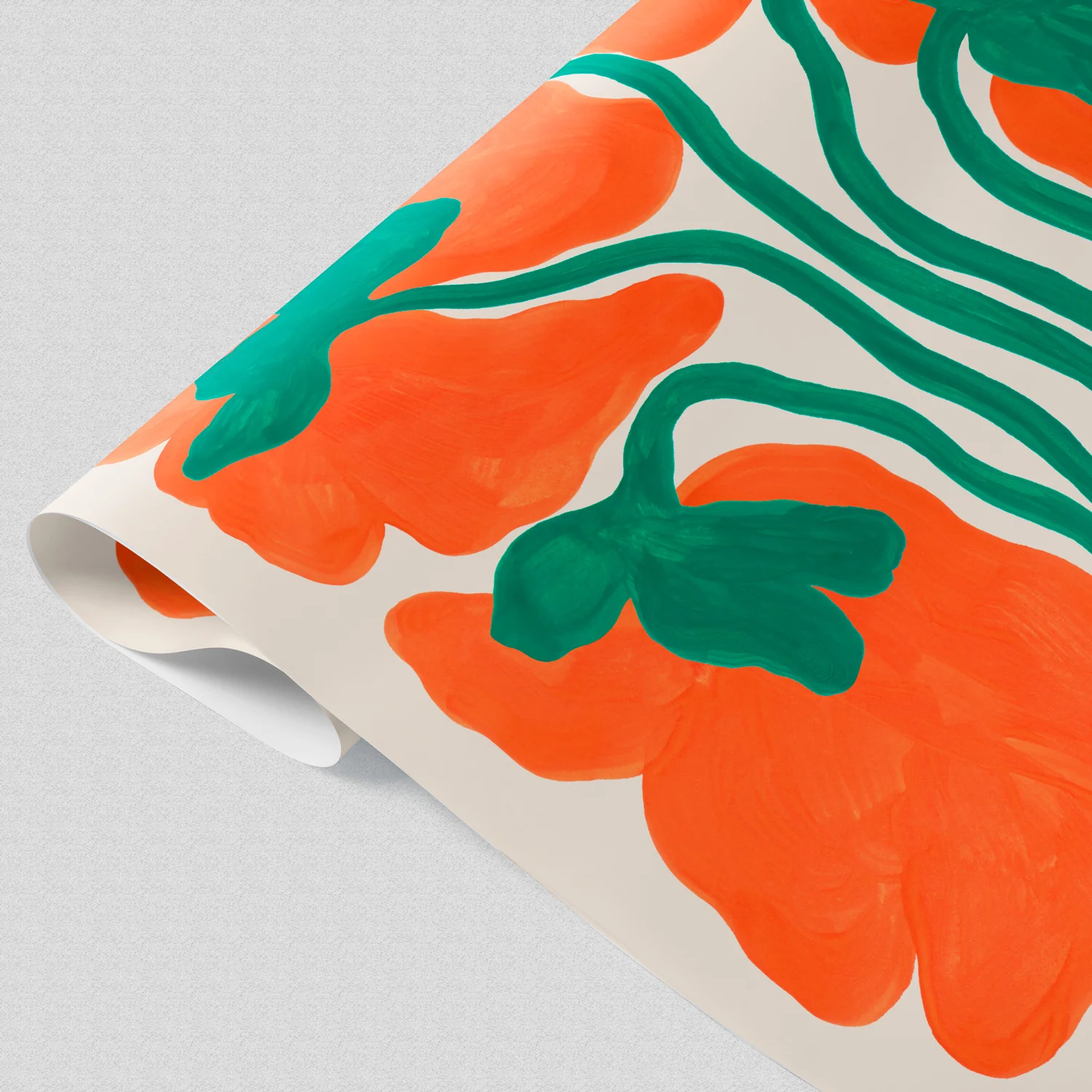 Evermade x Liv Lee - Poppy WWF Luxury Gift Wrap (2 Sheets) - Image 5