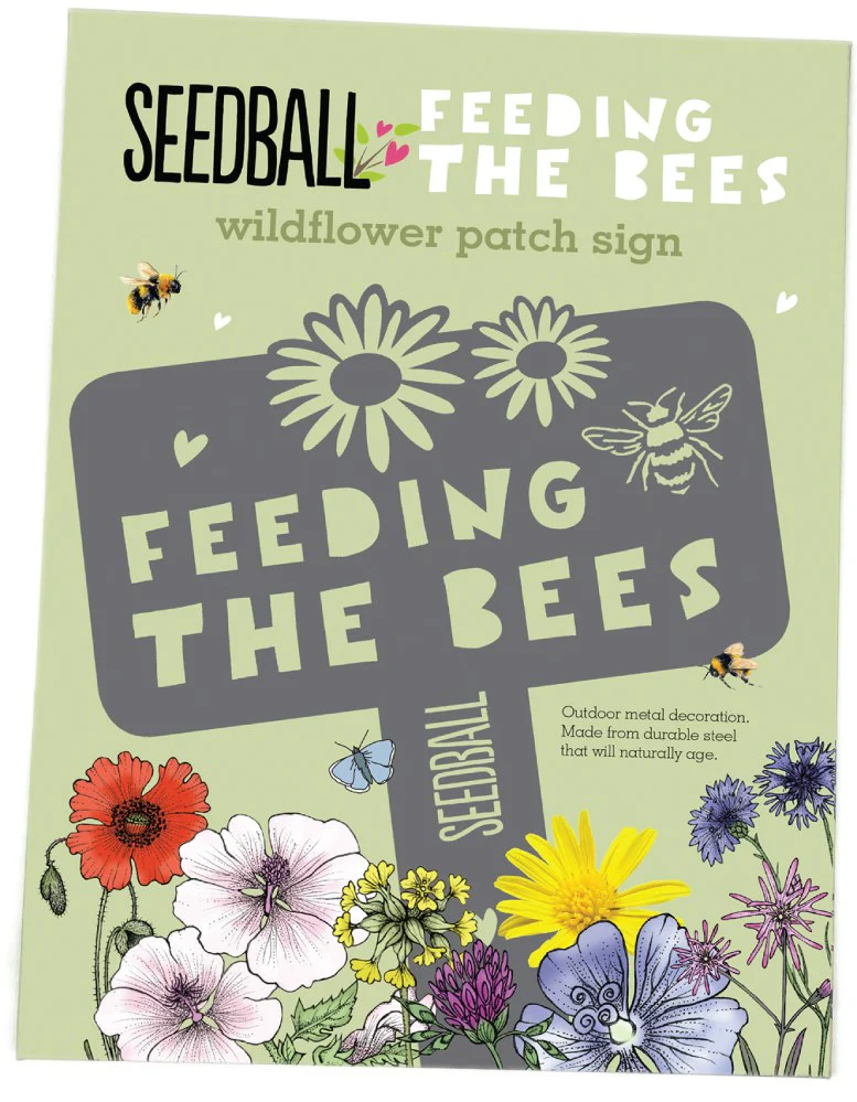 Seedball Feeding the Bees Sign - Image 5