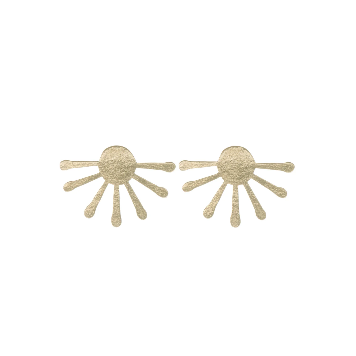 Inca Sun Burst Studs - Image 2