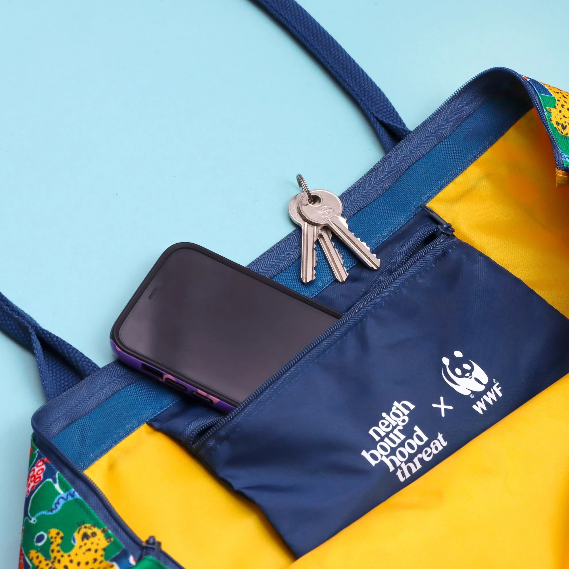 Jaguars in the Jungle Large Tote Bag - Image 7