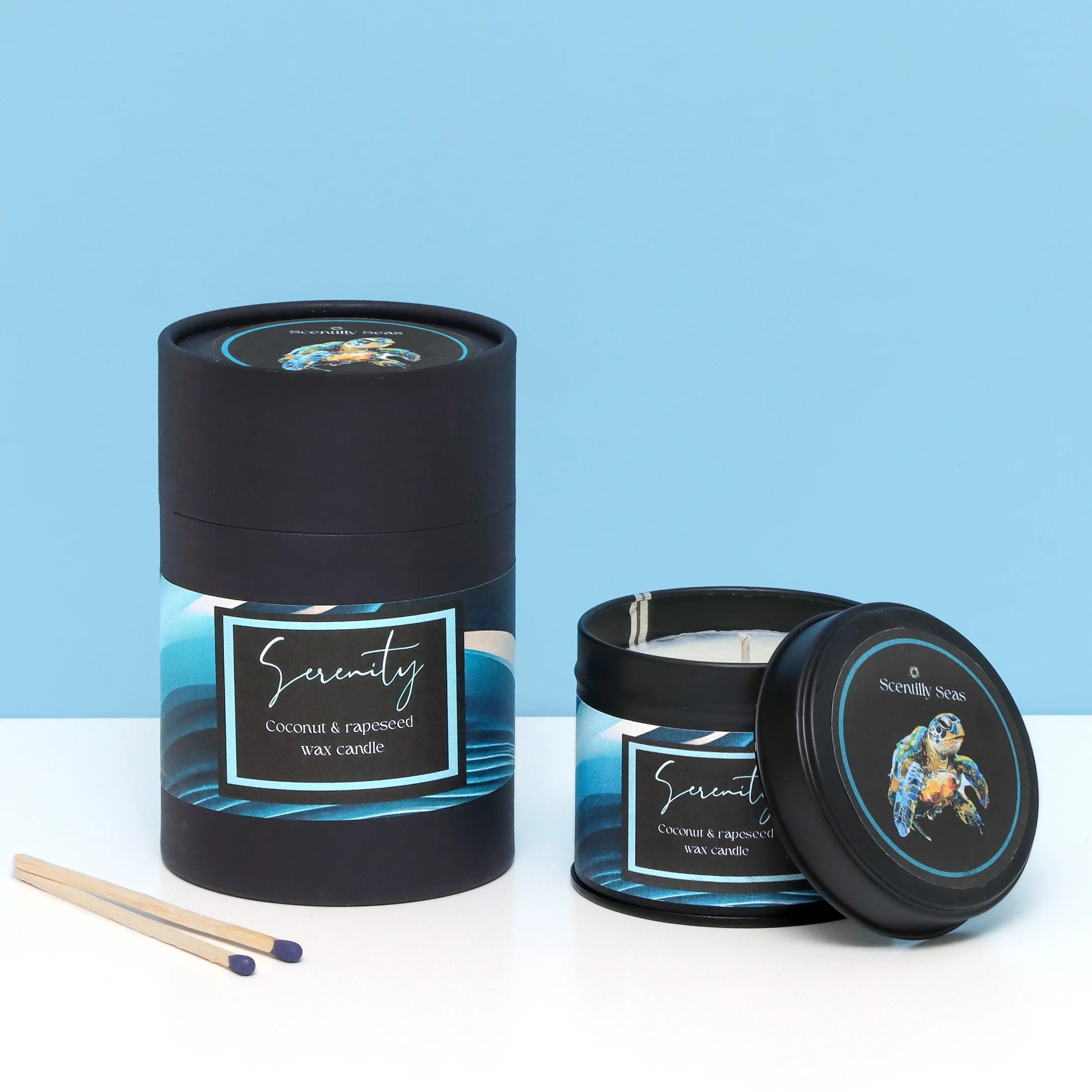Large Candle - Serenity