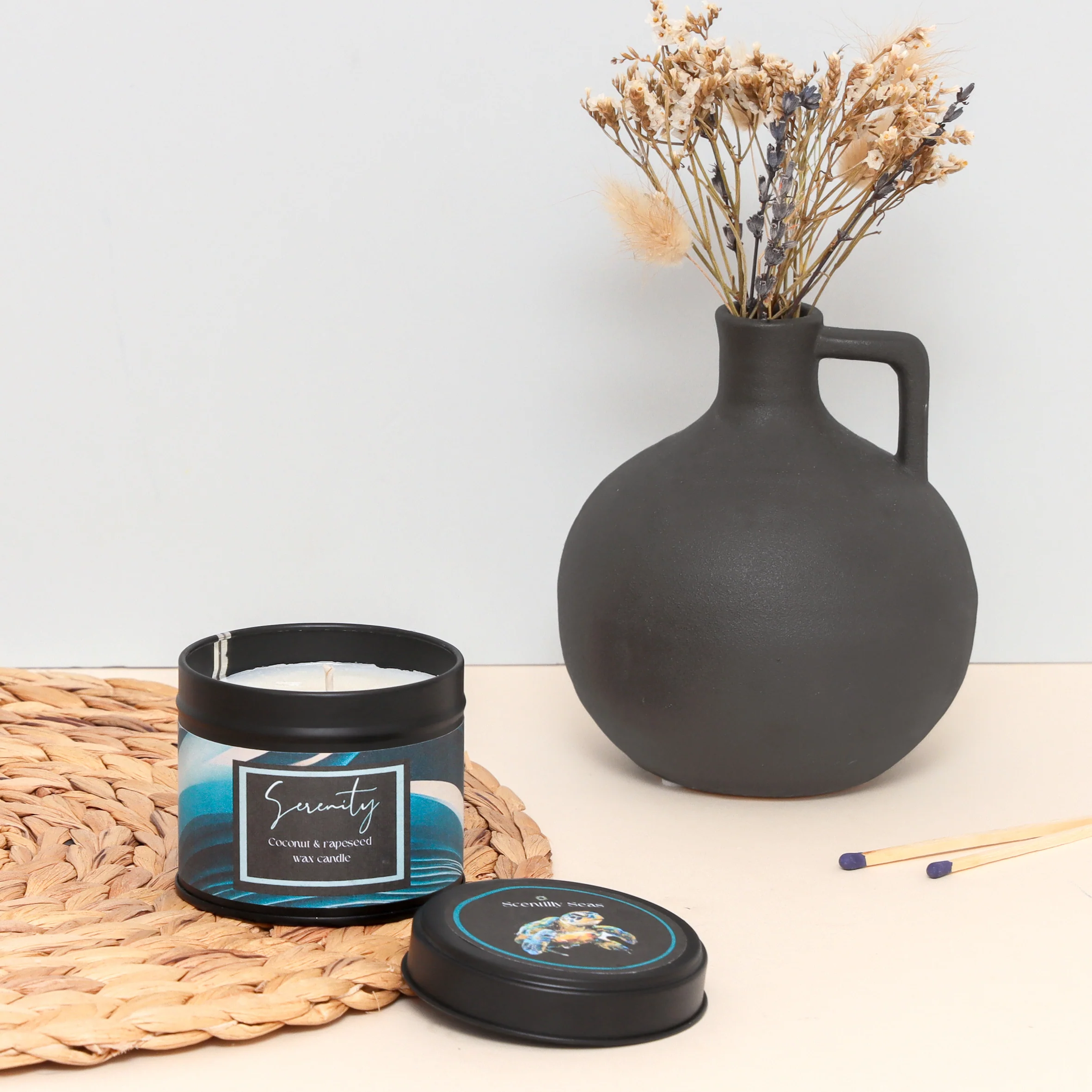 Large Candle - Serenity - Image 3