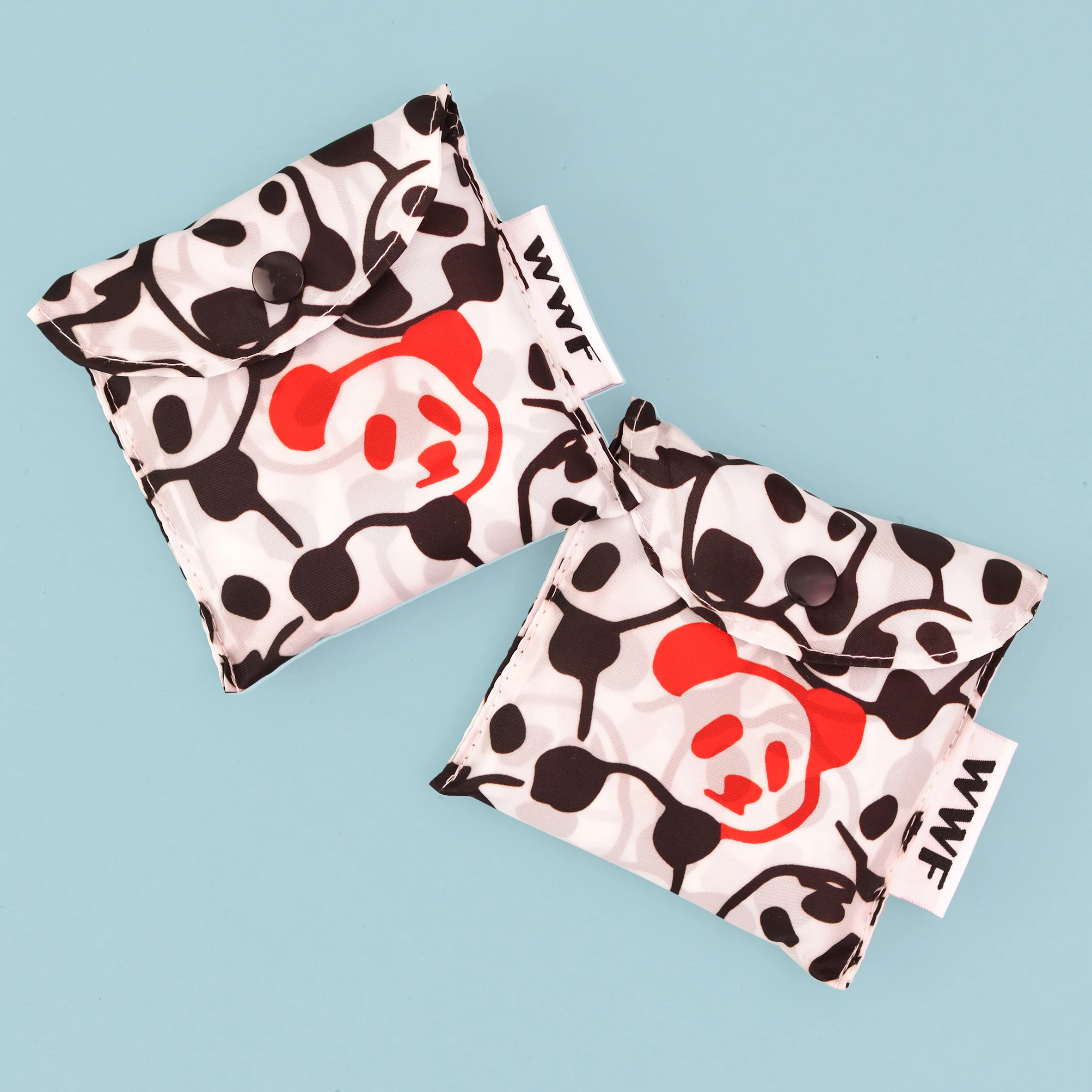 Panda RPET foldaway bag - Image 3