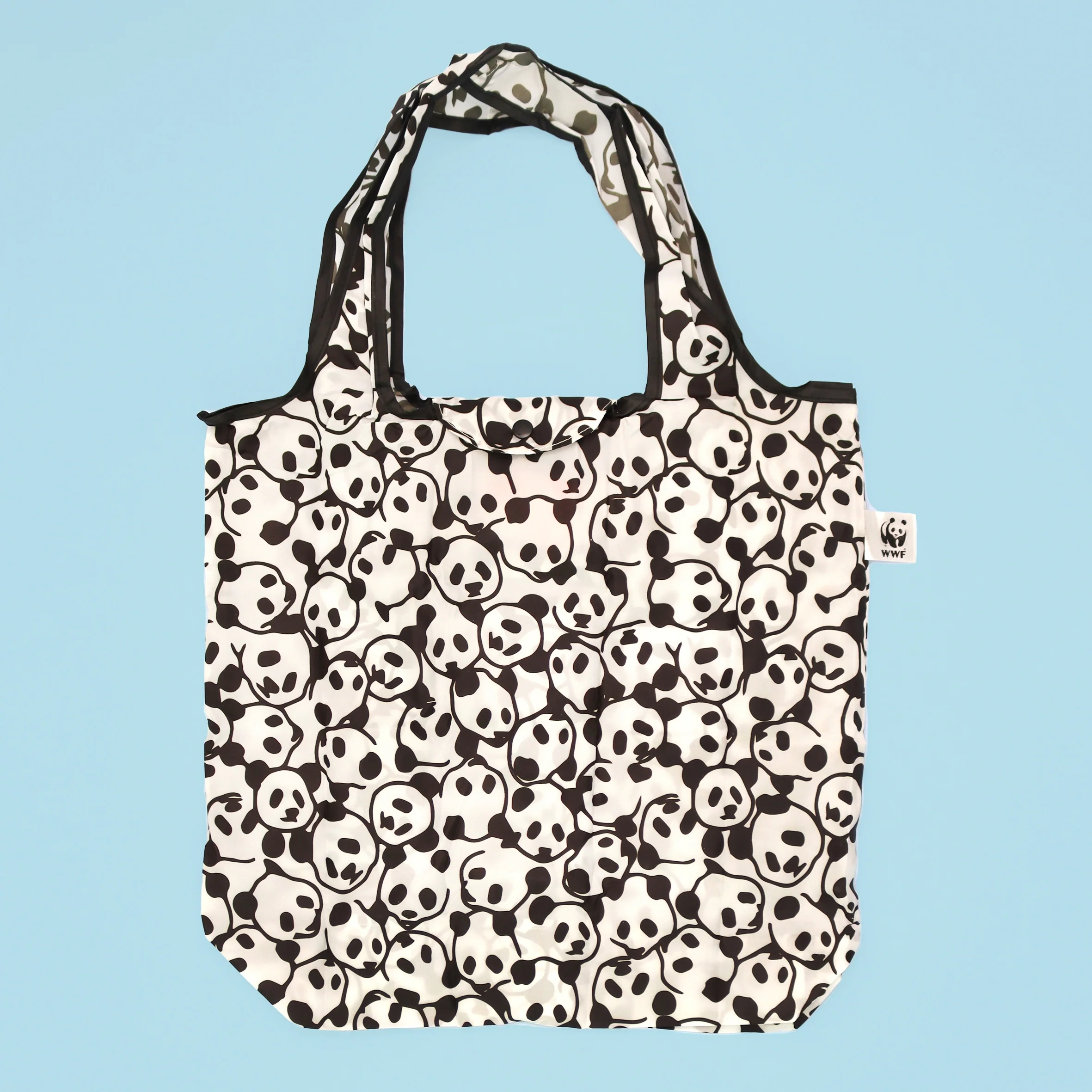 Panda RPET foldaway bag - Image 4