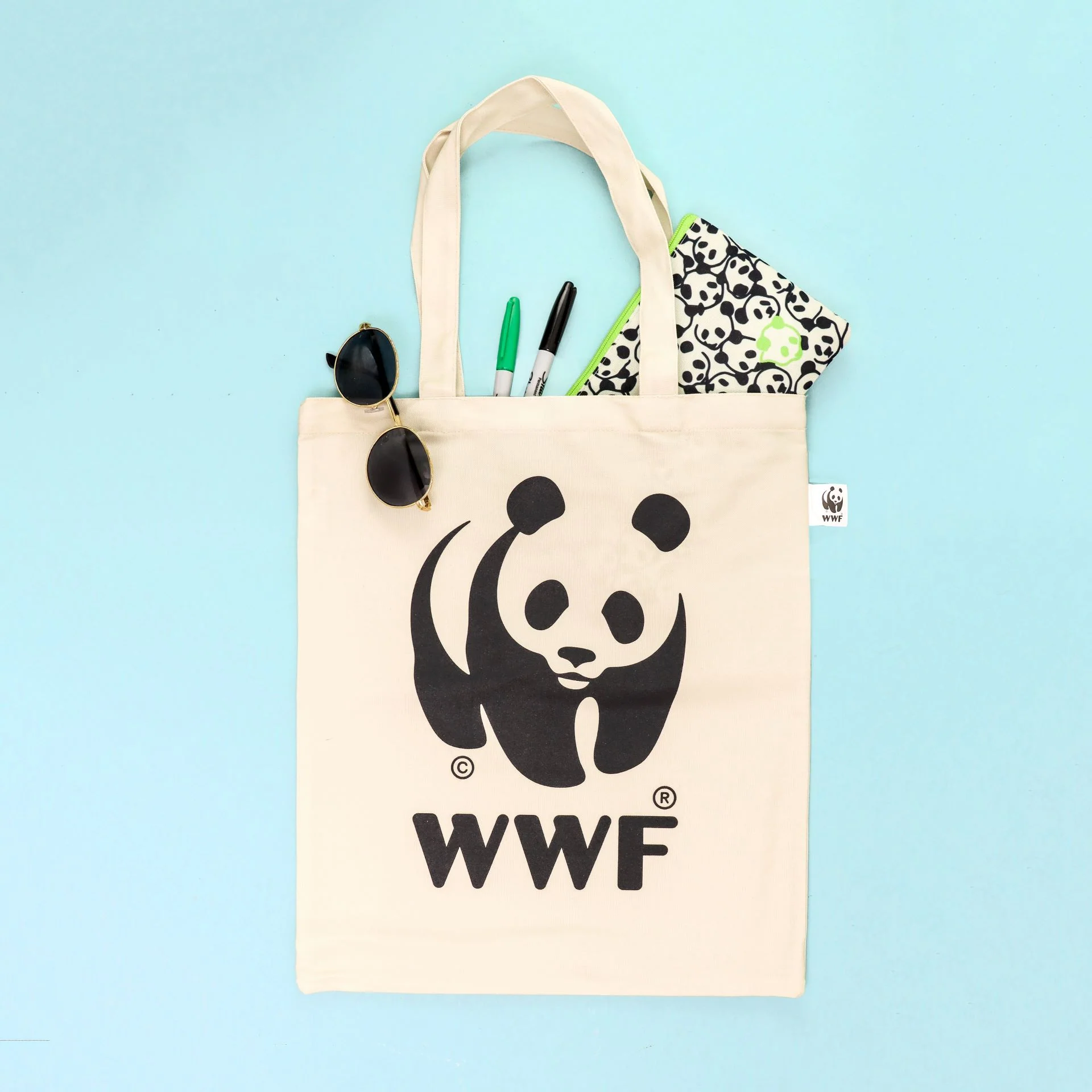 Panda RPET tote bag - Image 4