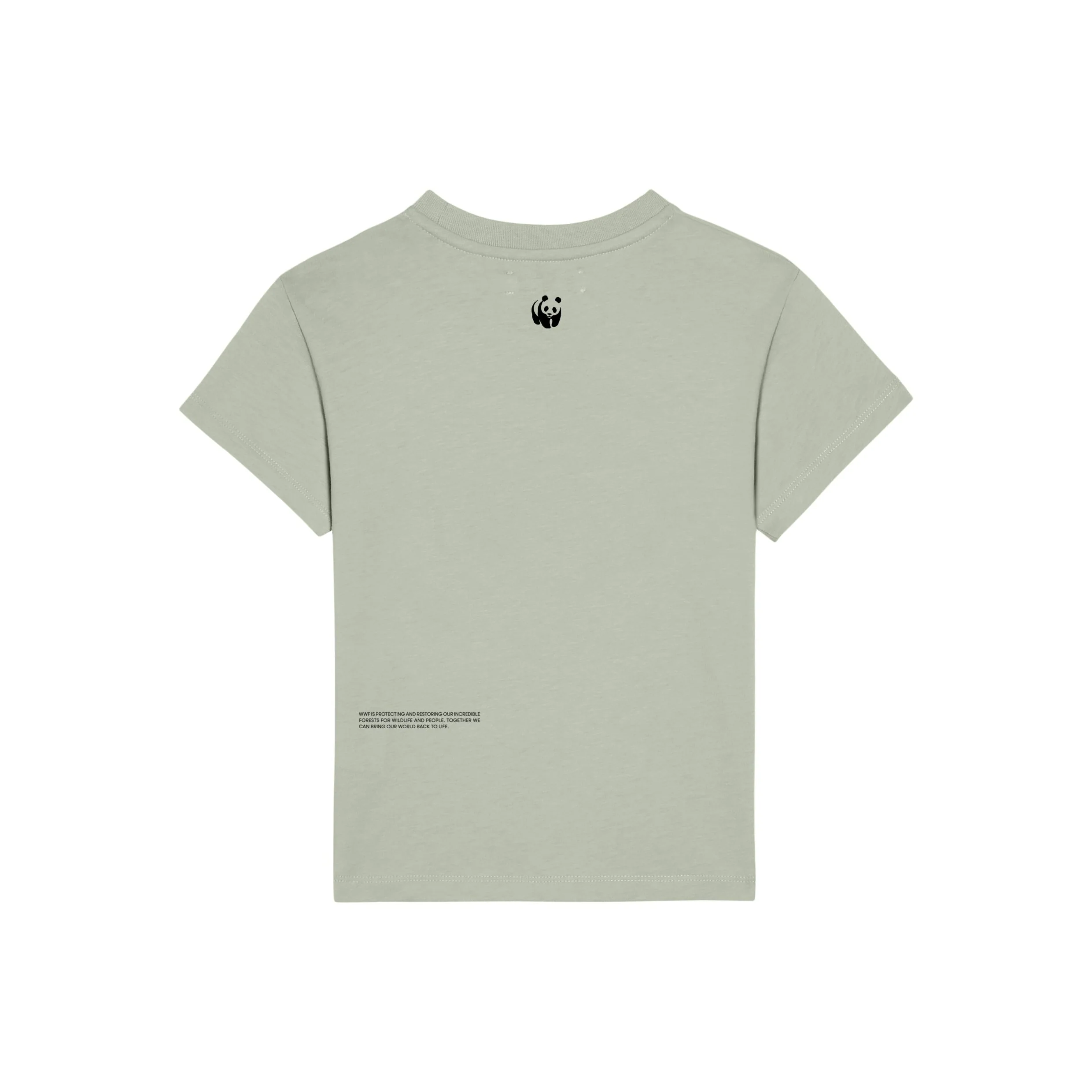 PANGAIA Kids T-shirt - Moss Green - Image 6