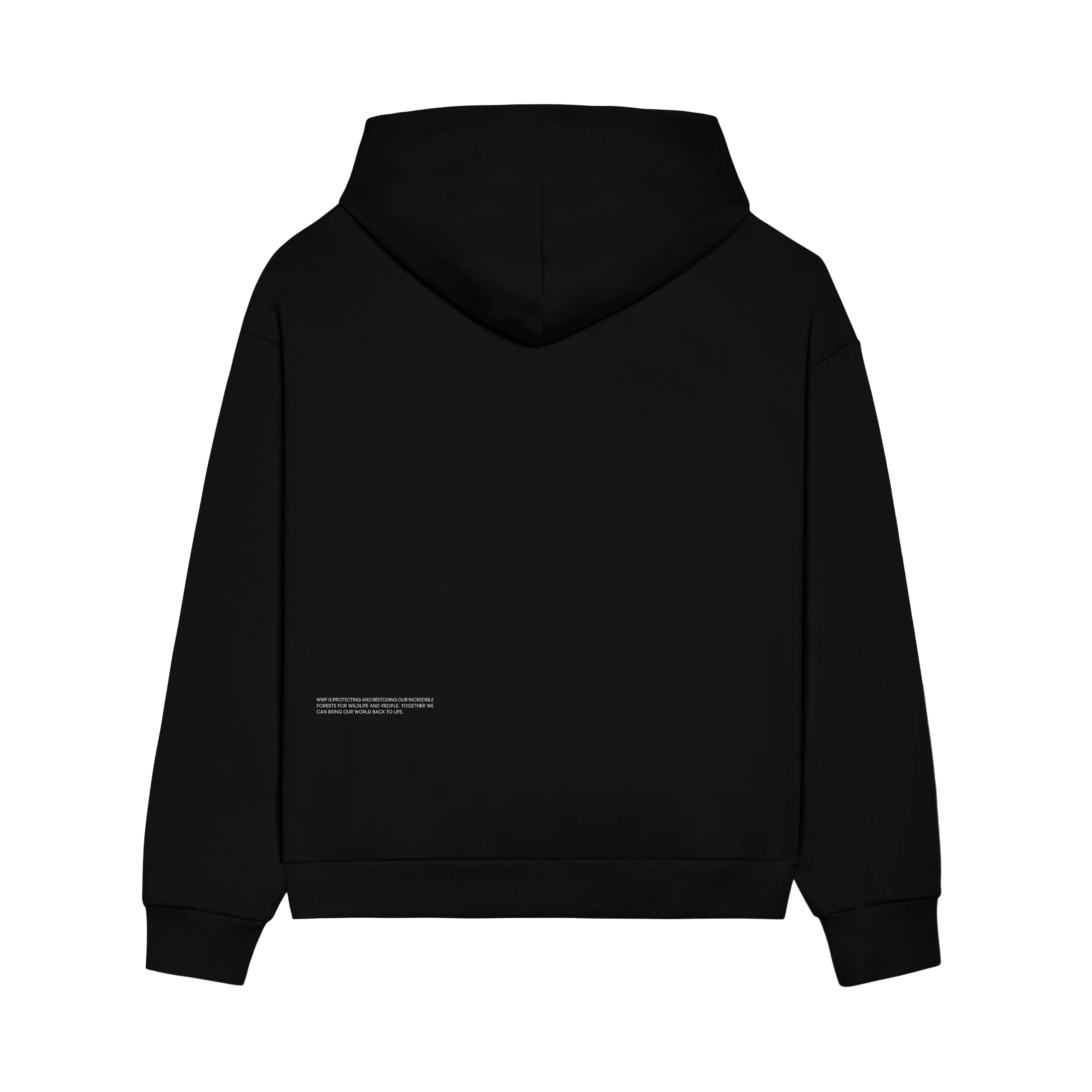 PANGAIA Unisex Hoodie - Black - Image 6