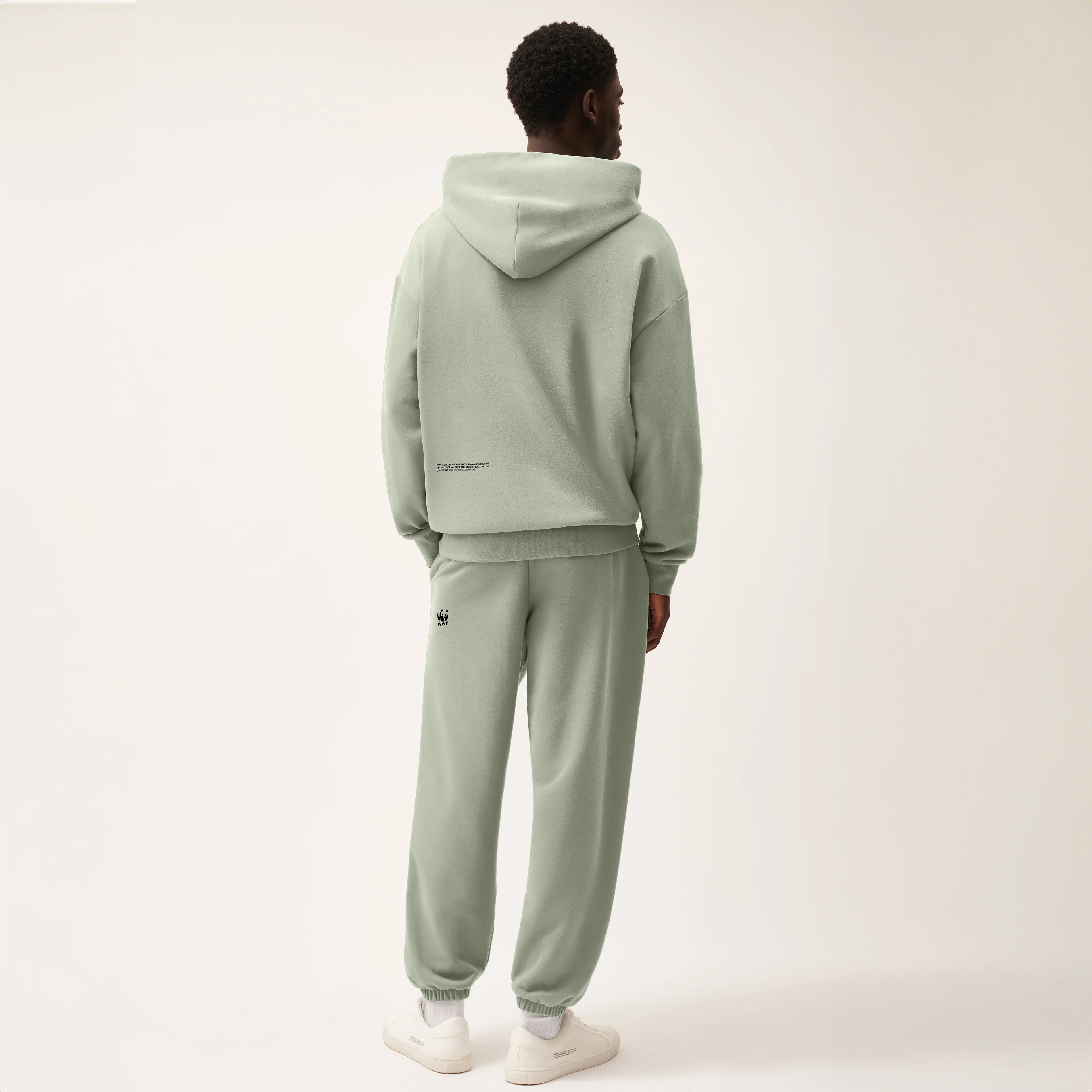 PANGAIA Unisex Hoodie - Moss Green - Image 8