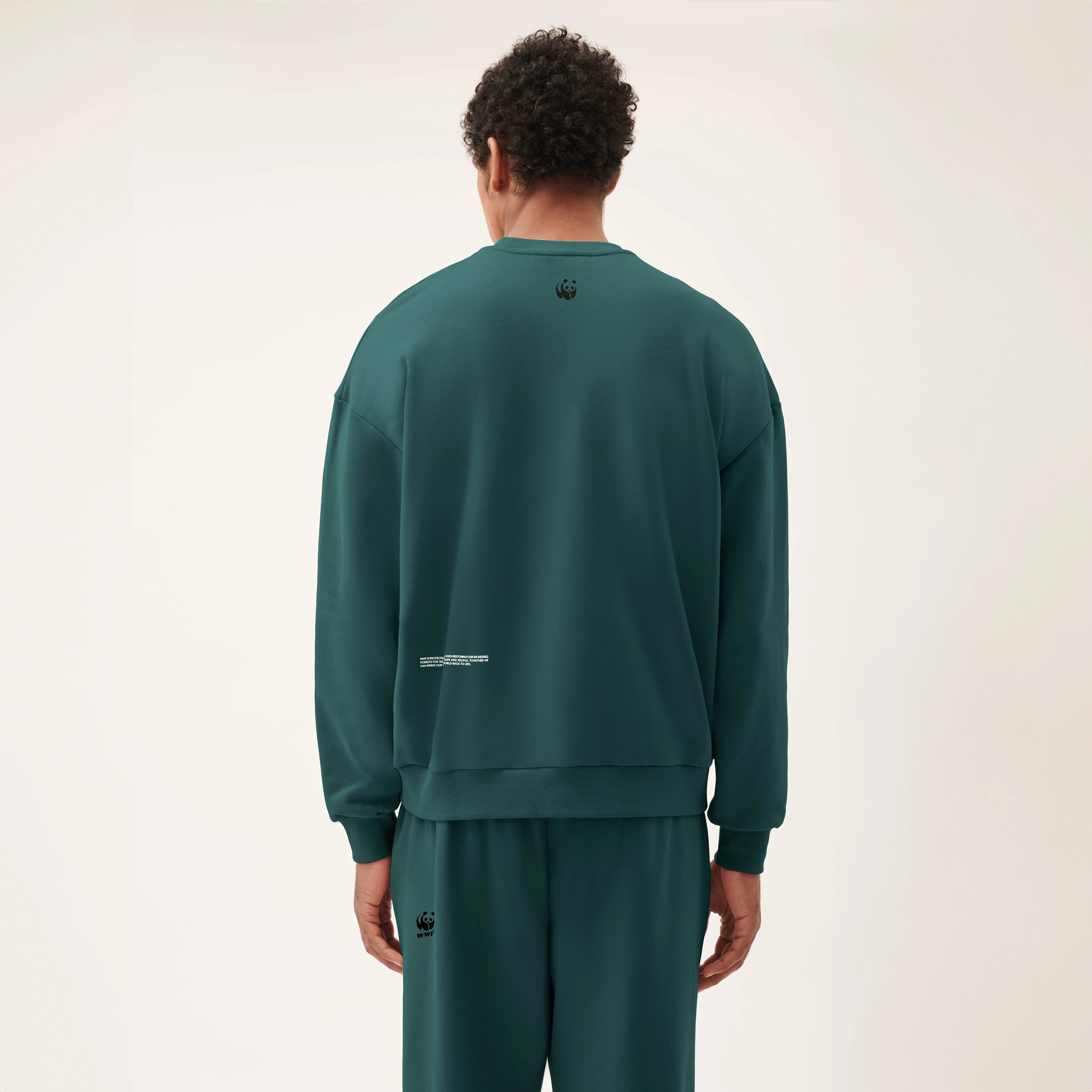PANGAIA Unisex Sweatshirt - Foliage Green - Image 3
