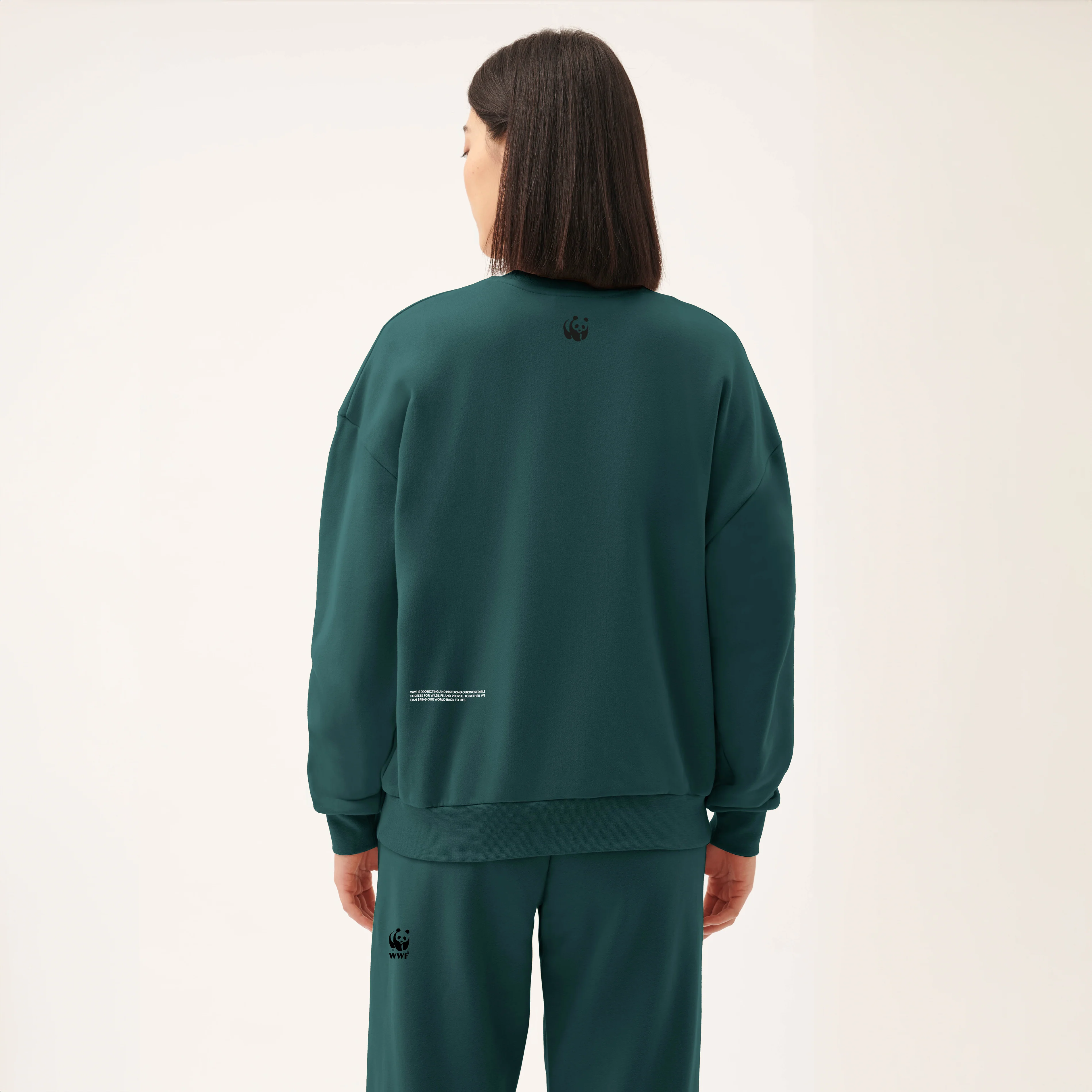 PANGAIA Unisex Sweatshirt - Foliage Green - Image 4