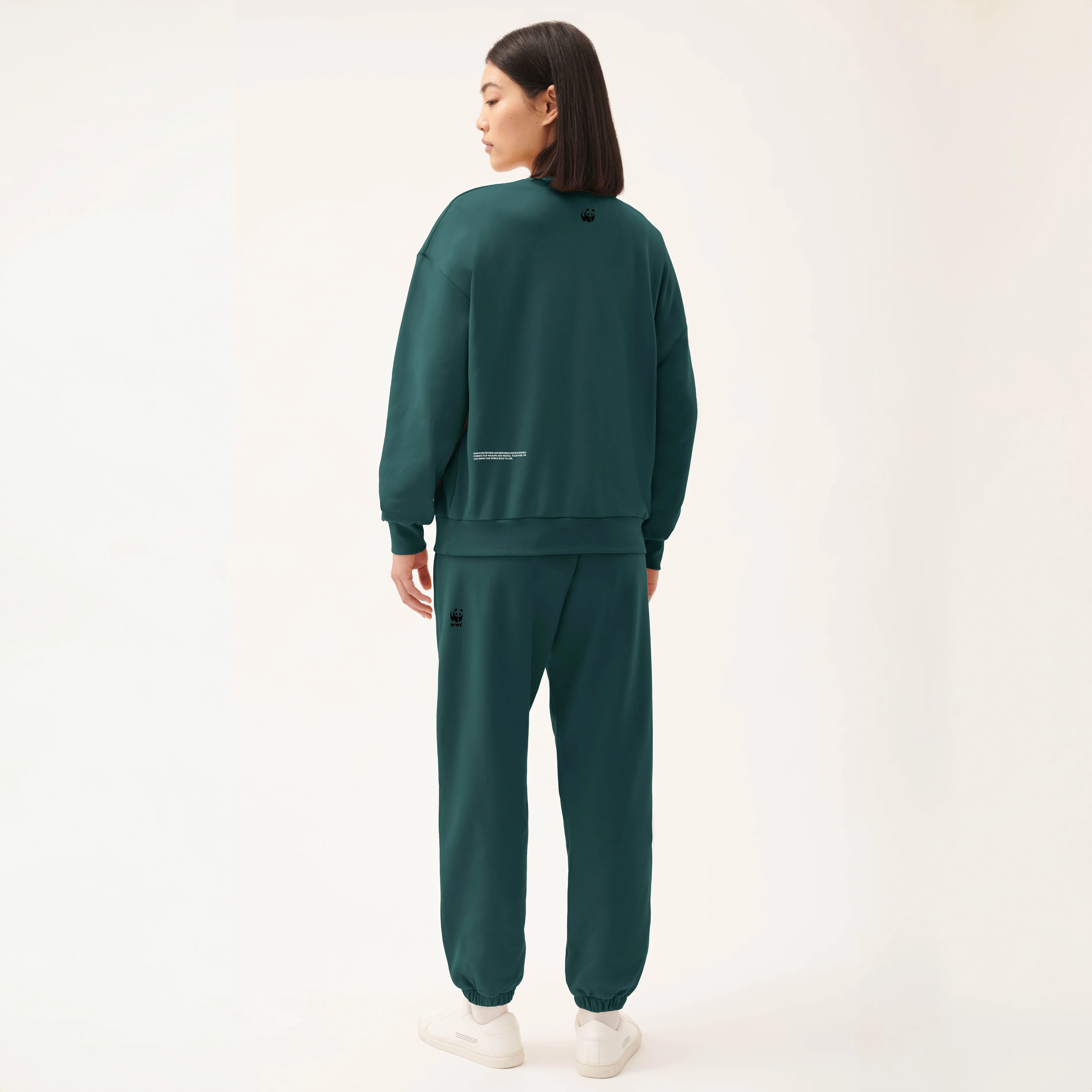 PANGAIA Unisex Sweatshirt - Foliage Green - Image 8