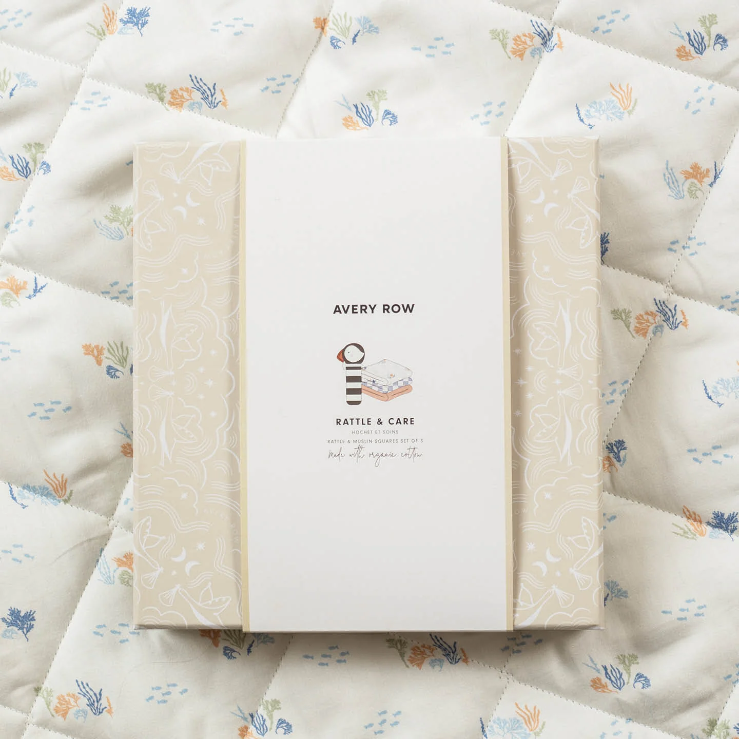 Rattle & Care New Baby Gift Set - Coastline - Image 2