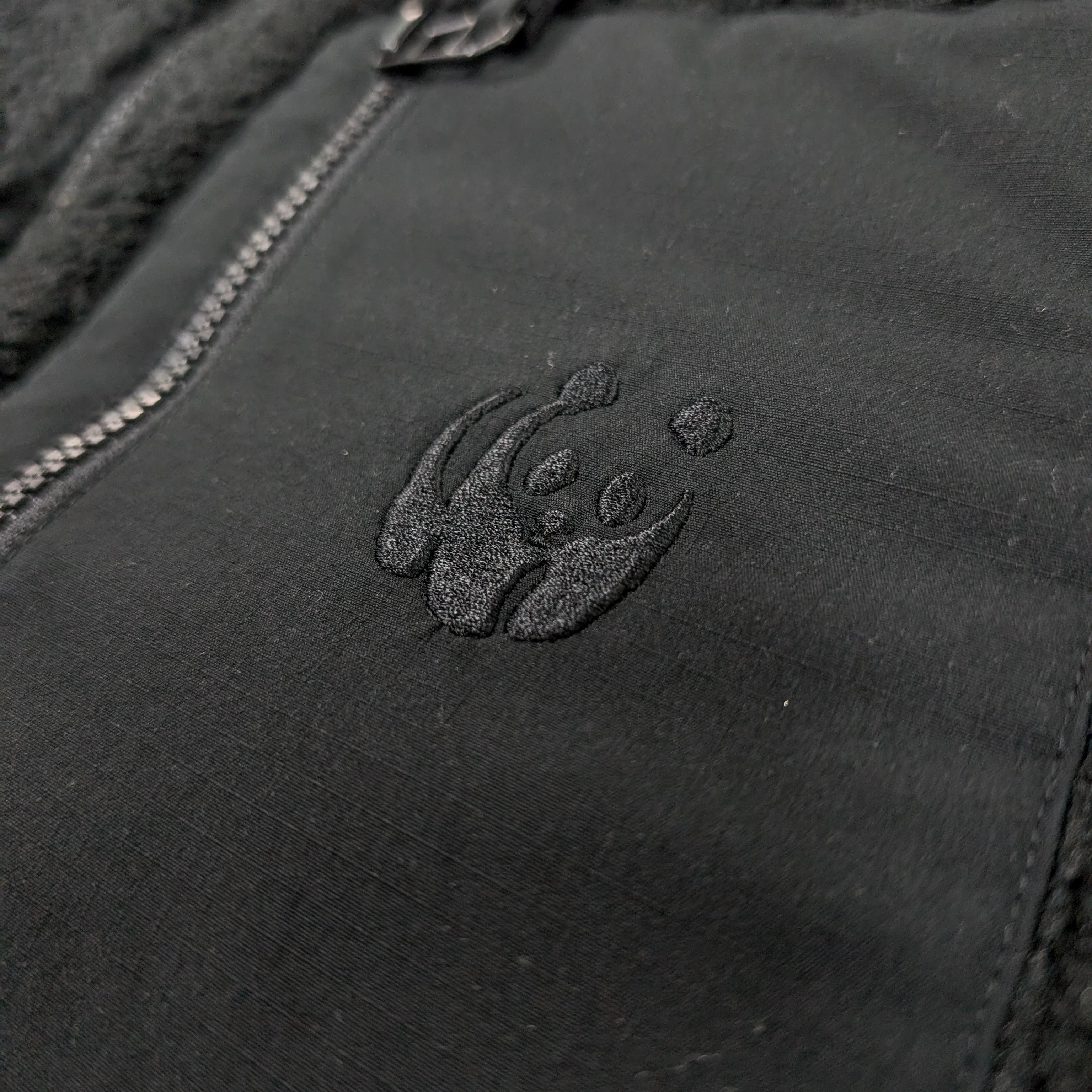 Recycled Unisex Sherpa Jacket - Black - Image 5