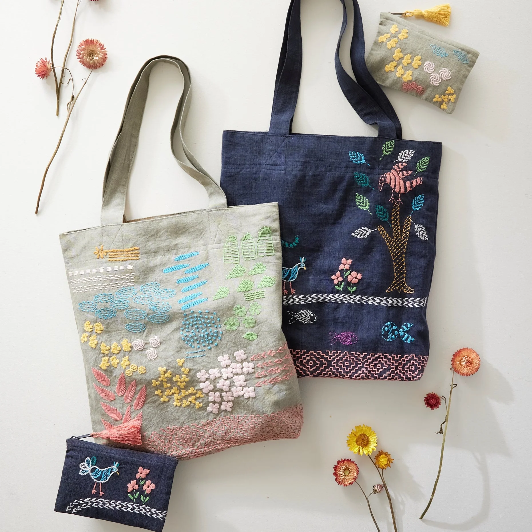 Rural Threads Tote Bag - Navy - Image 3