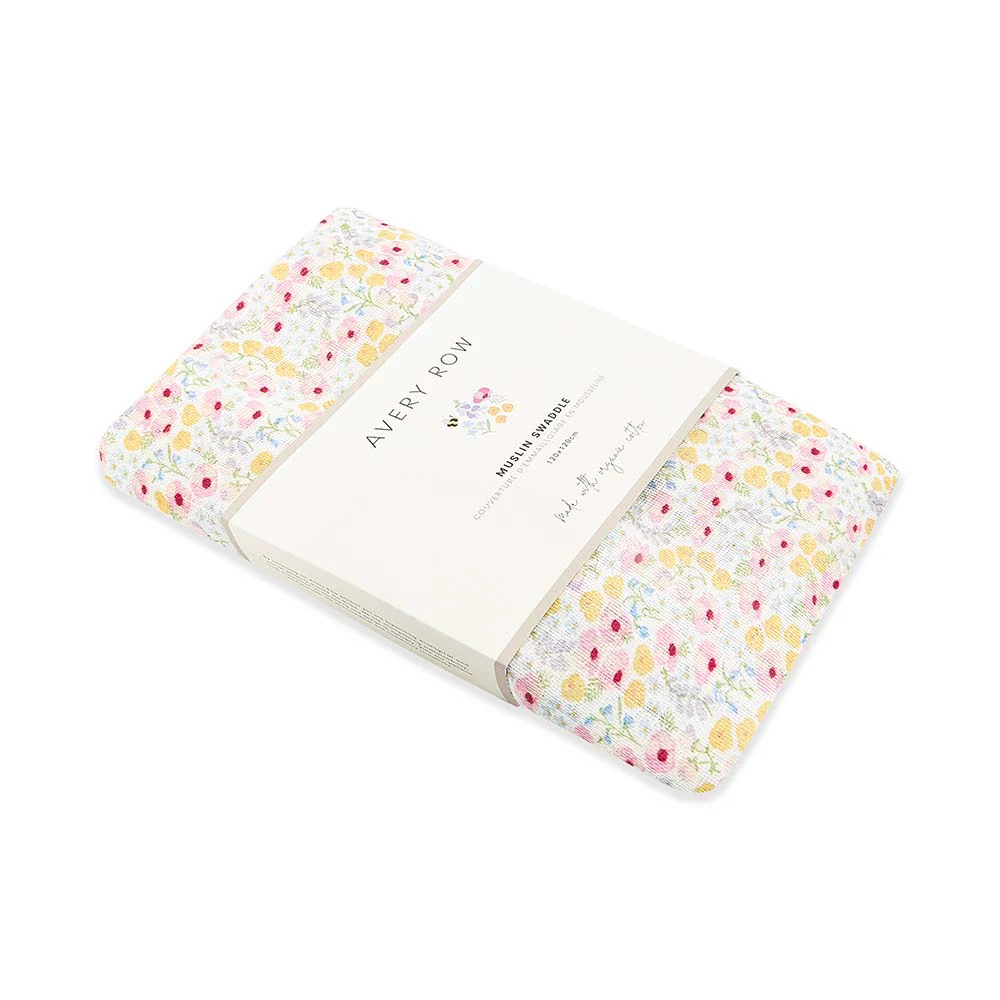 Swaddle & Cuddle Gift Set - Wildflower Garden - Image 5