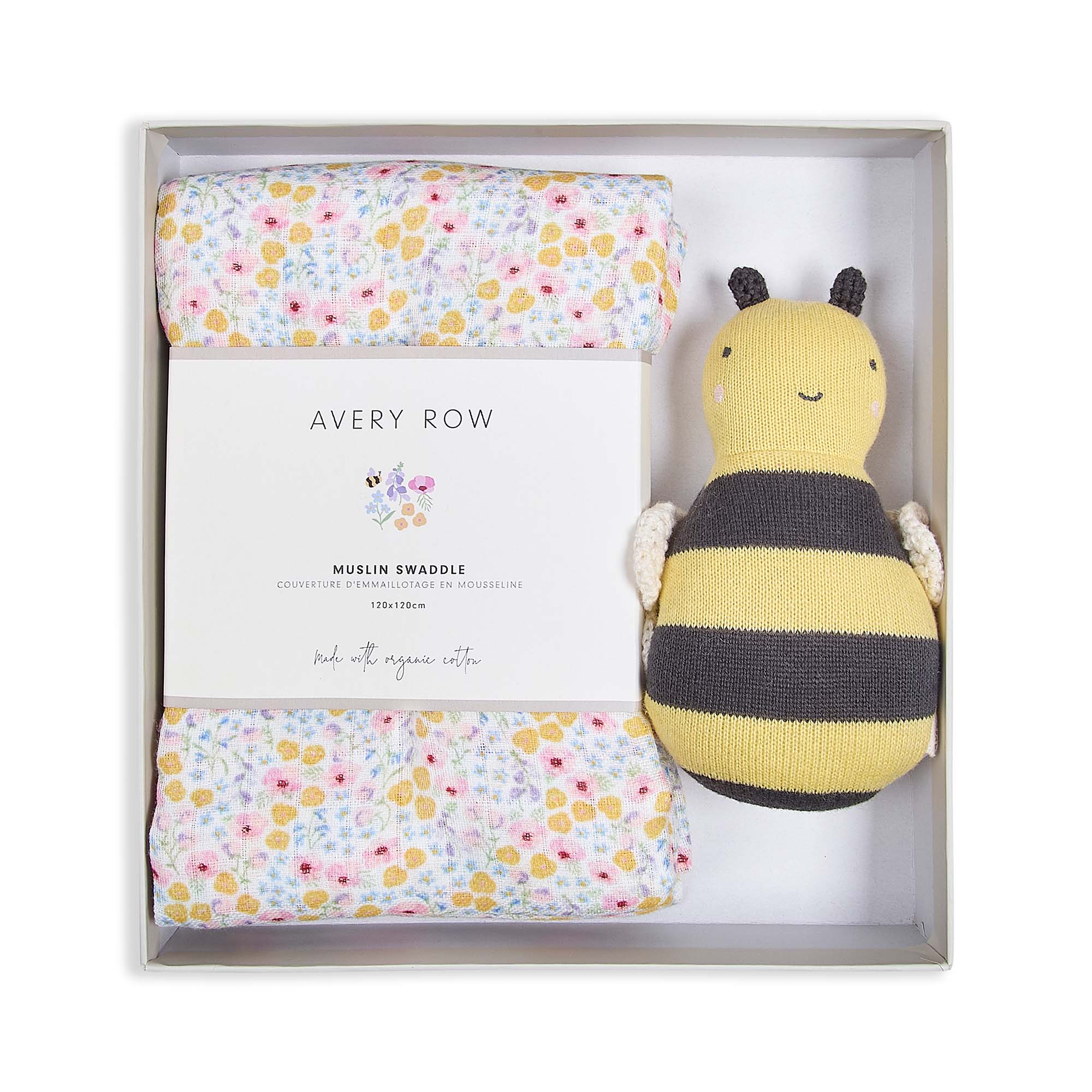 Swaddle & Cuddle Gift Set - Wildflower Garden - Image 7