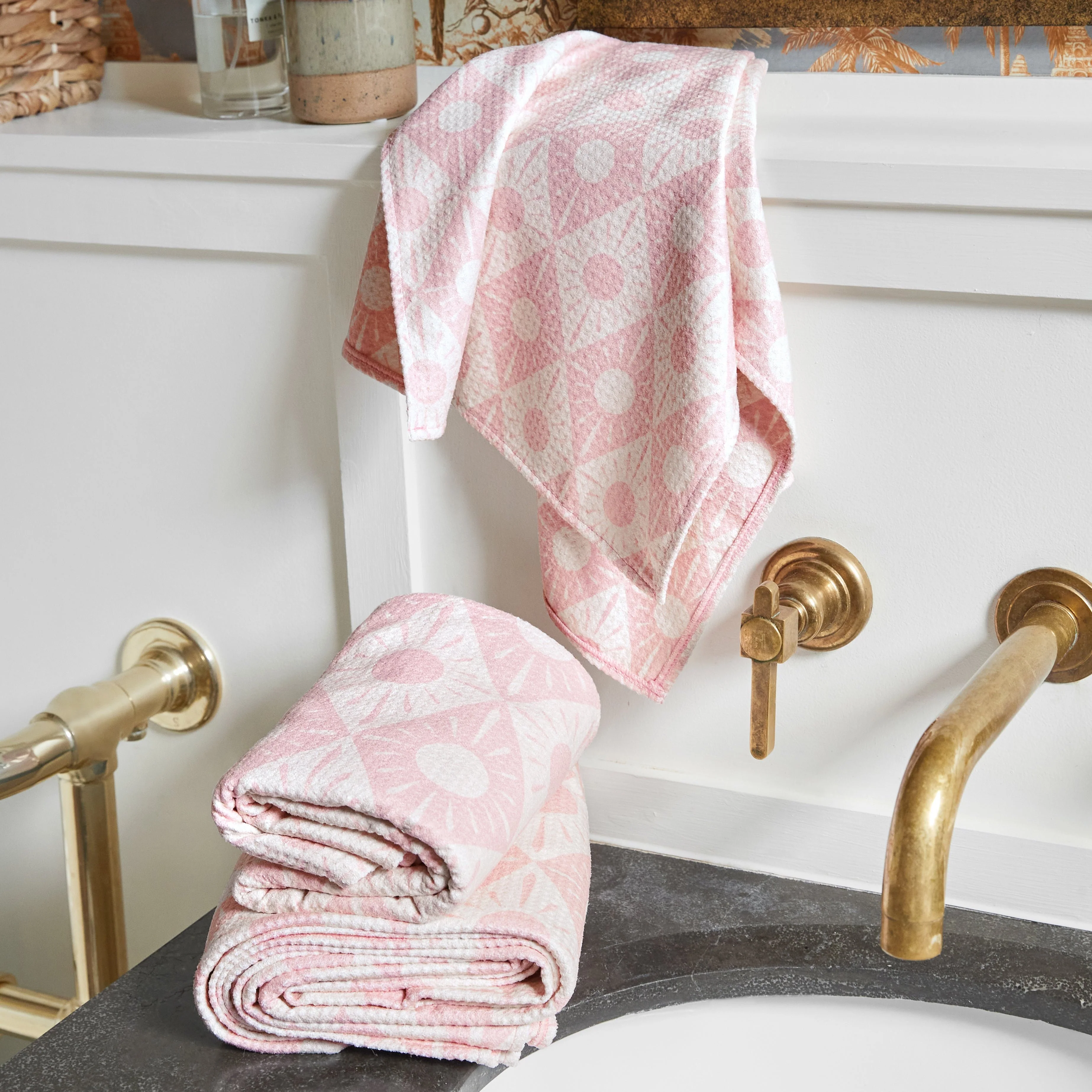 Towel Set - Diamond Pink - Image 2