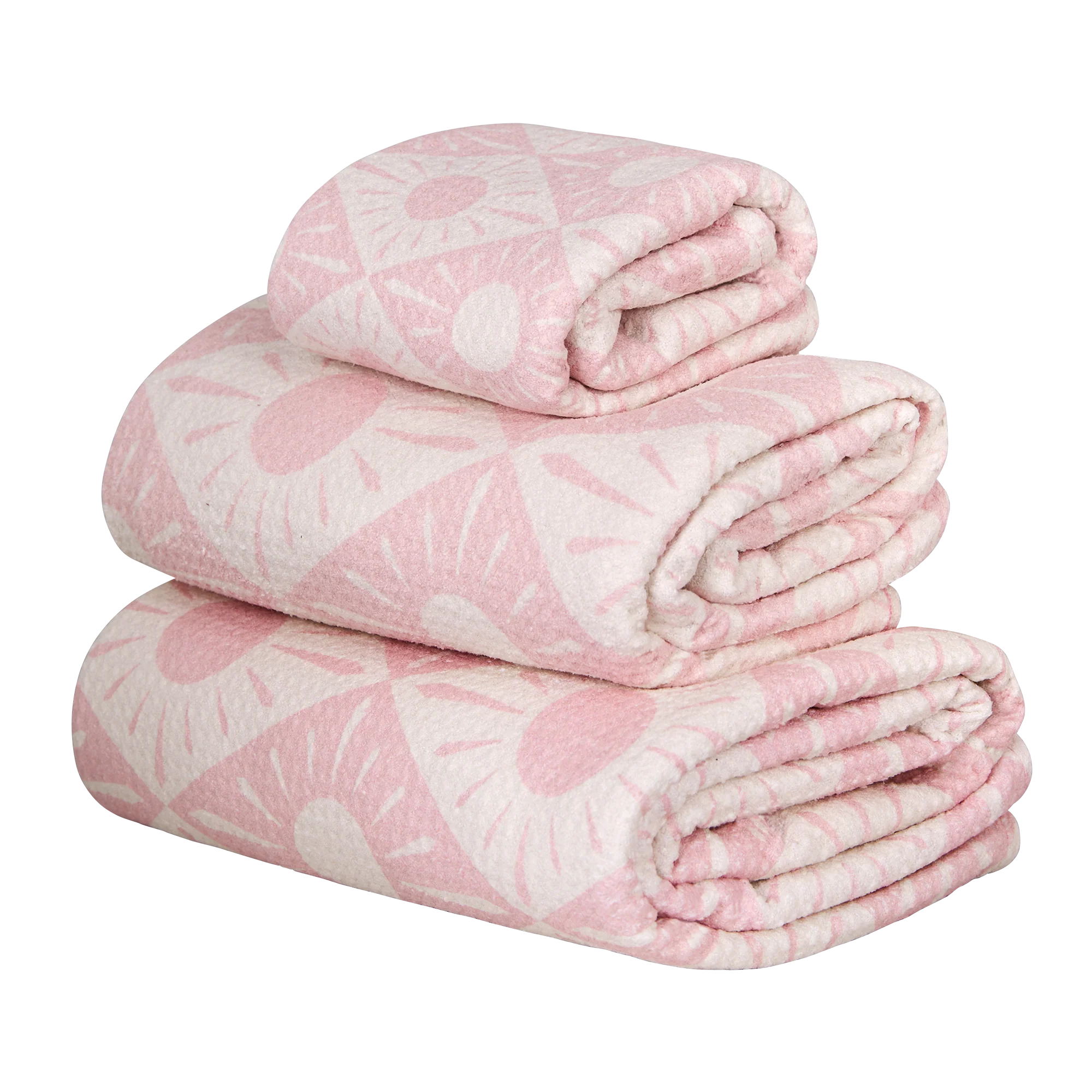 Towel Set - Diamond Pink - Image 3