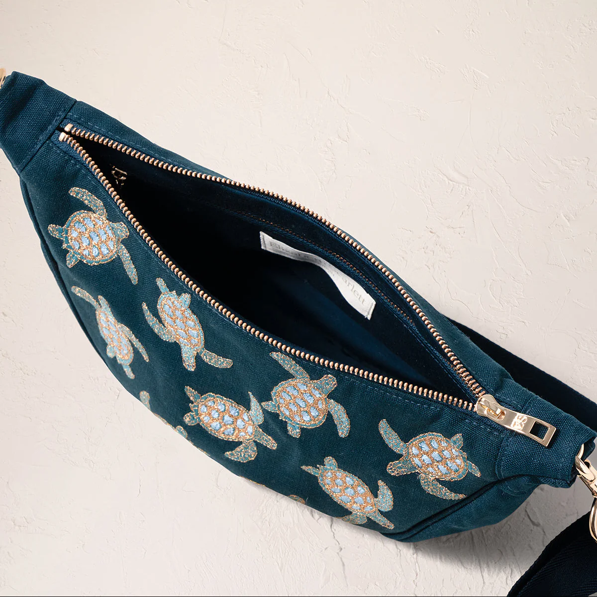 Turtle Crossbody Sling Bag - Marine Navy - Image 4