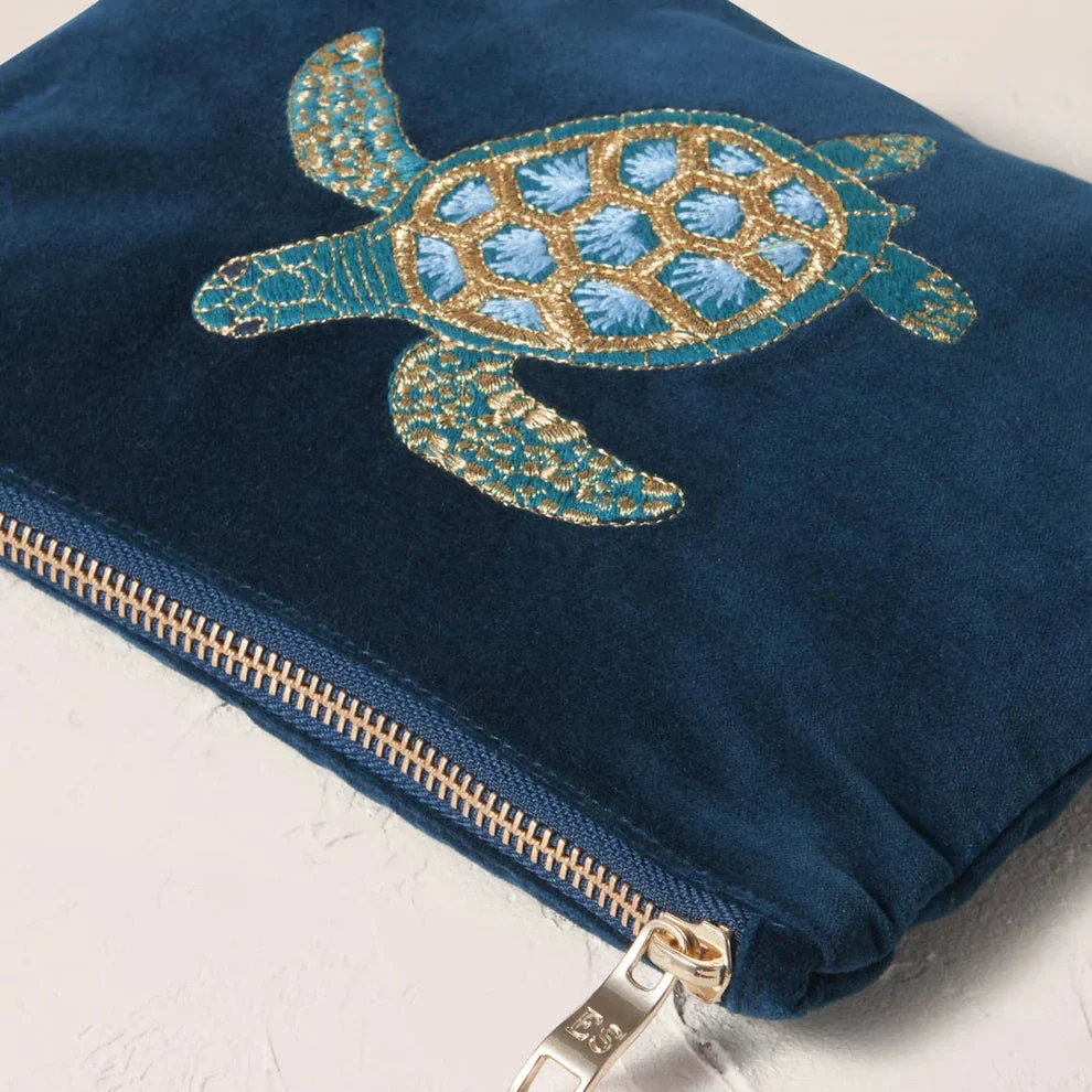 Turtle Mini Pouch - Marine Navy - Image 3