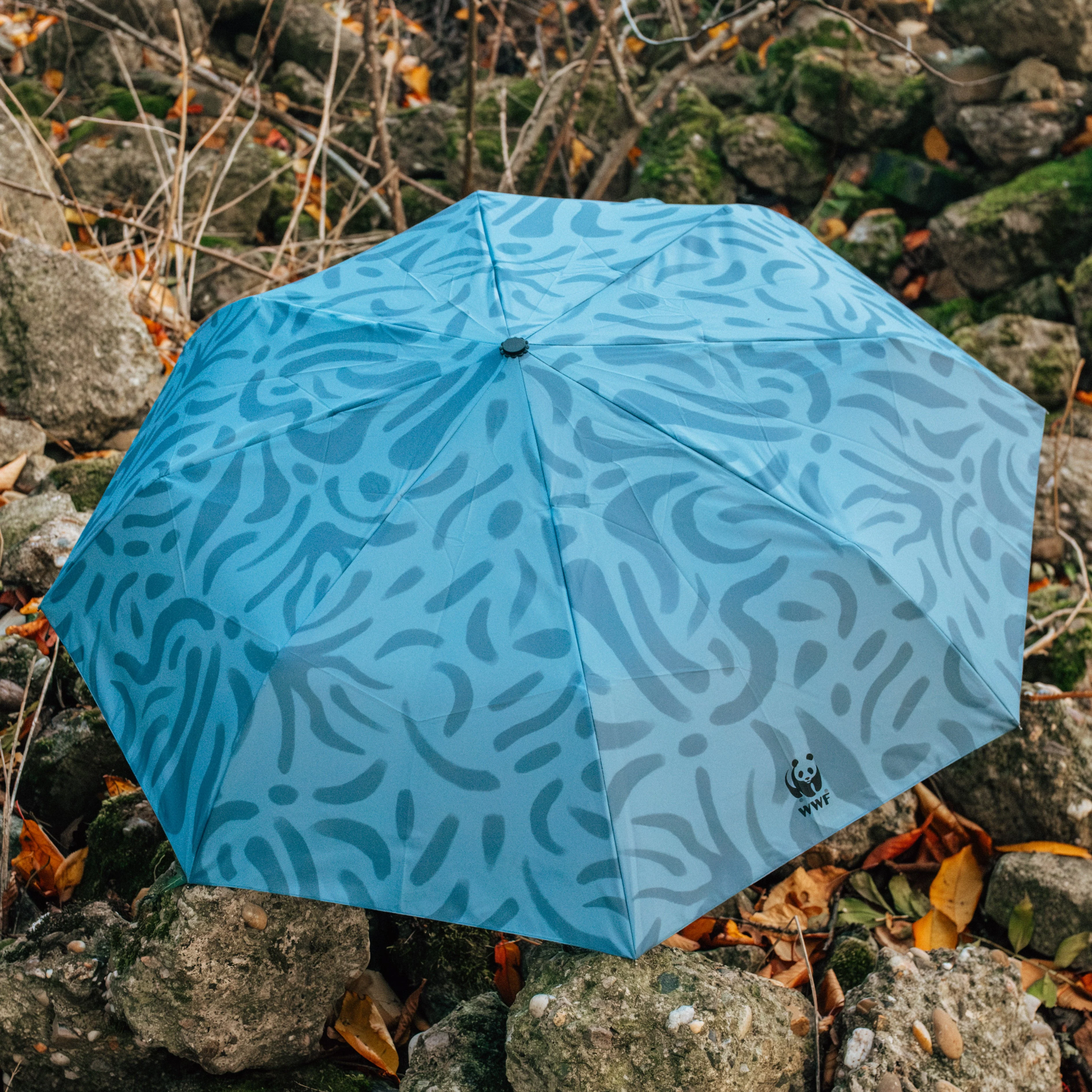 Whispers of Nature Compact Luxe Umbrella - Image 3