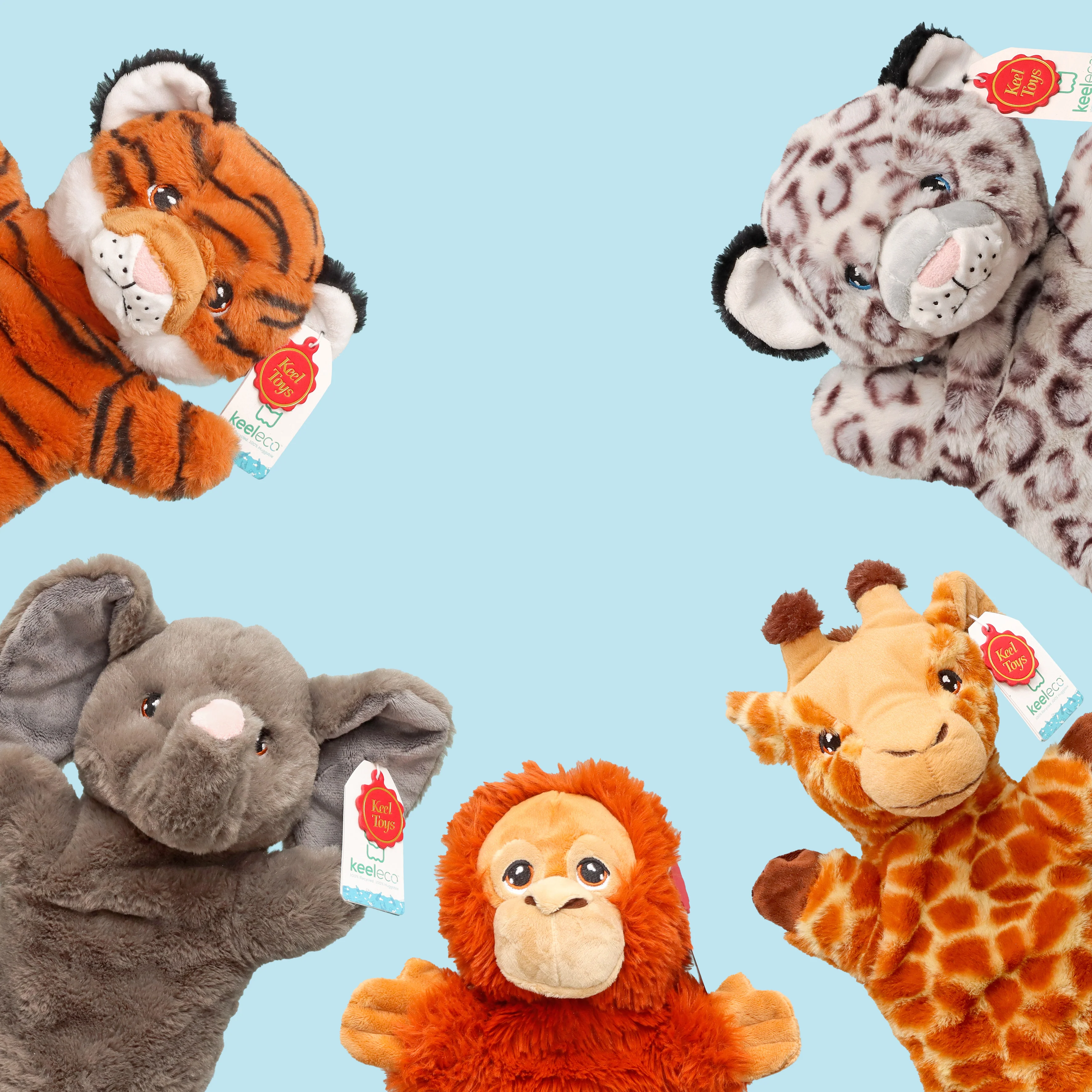 Wild Hand Puppet - Giraffe - Image 2