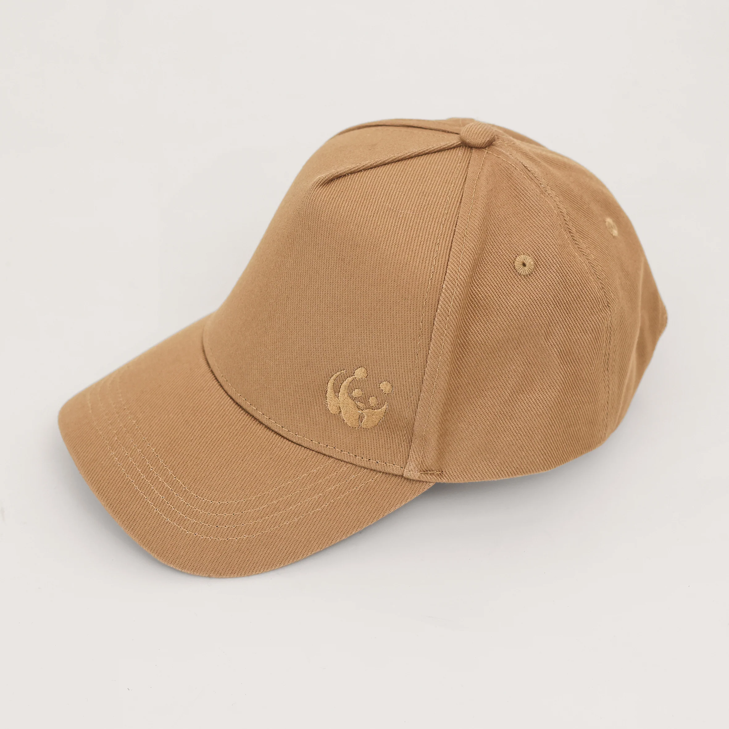 WWF 5 Panel Cap - Camel - Image 9