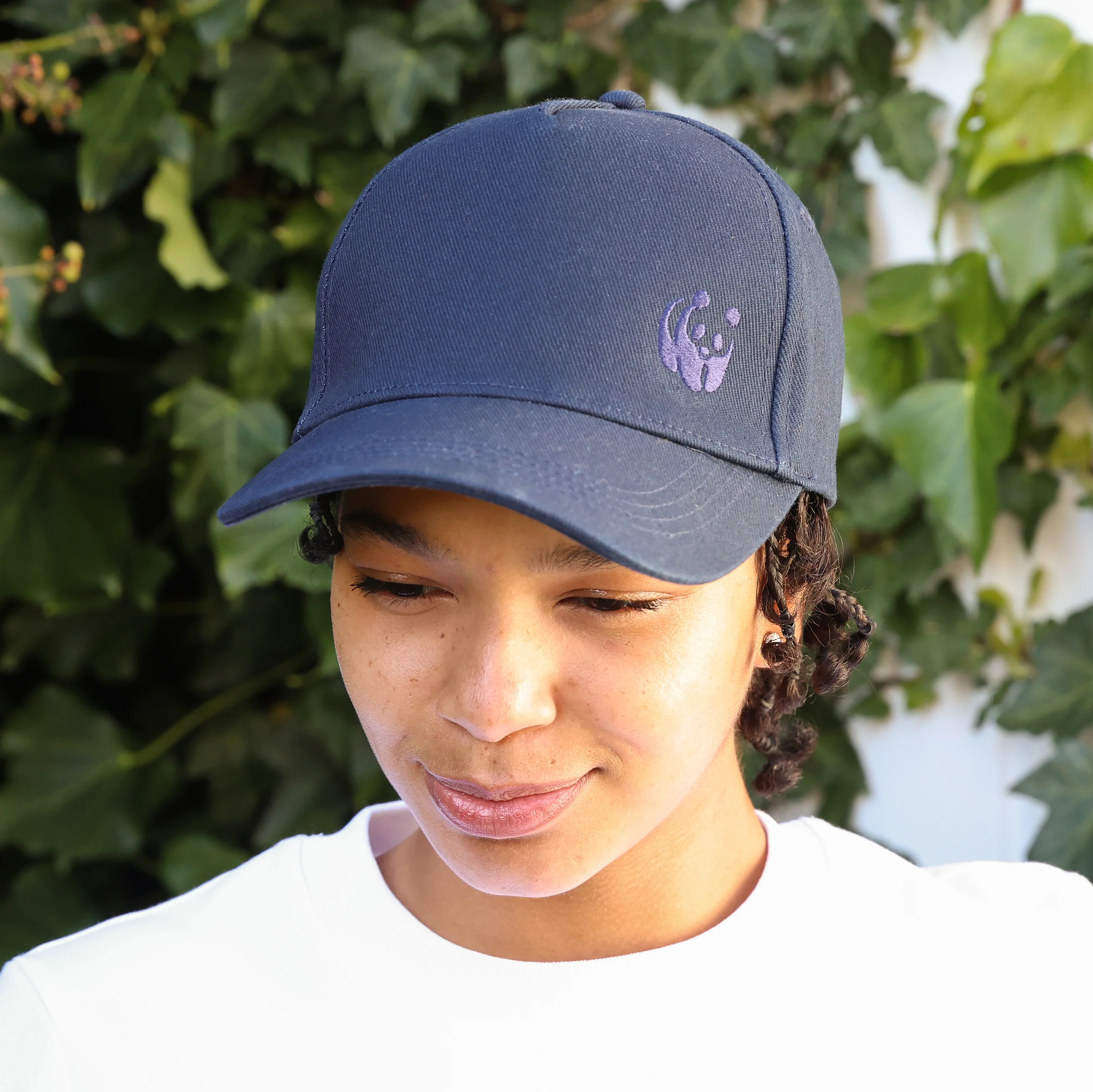 WWF 5 Panel Cap - Navy - Image 2