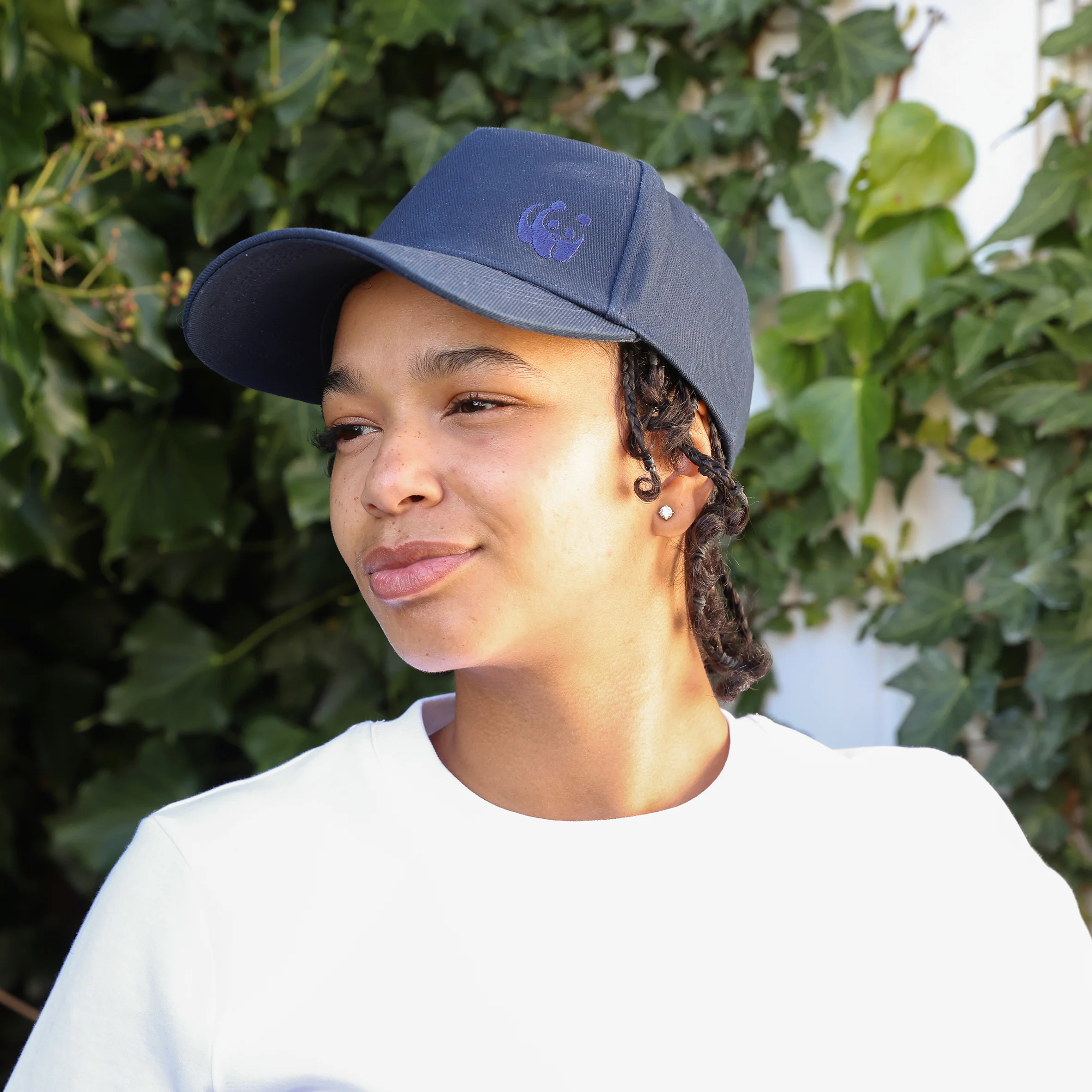 WWF 5 Panel Cap - Navy - Image 3