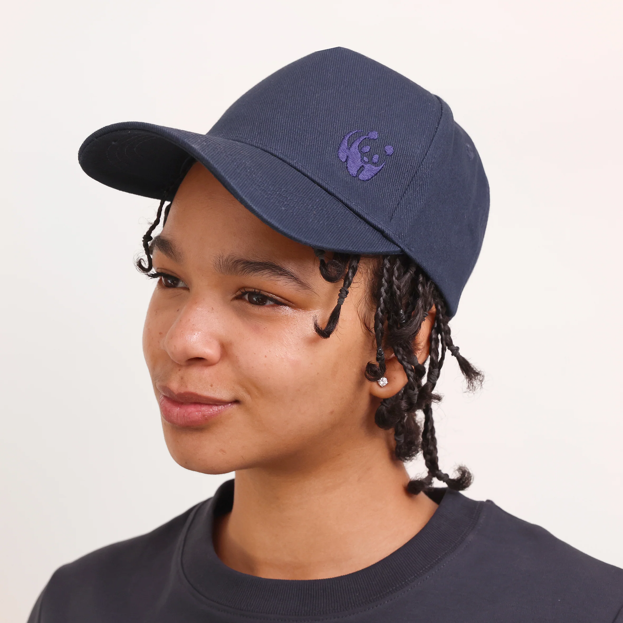 WWF 5 Panel Cap - Navy - Image 5