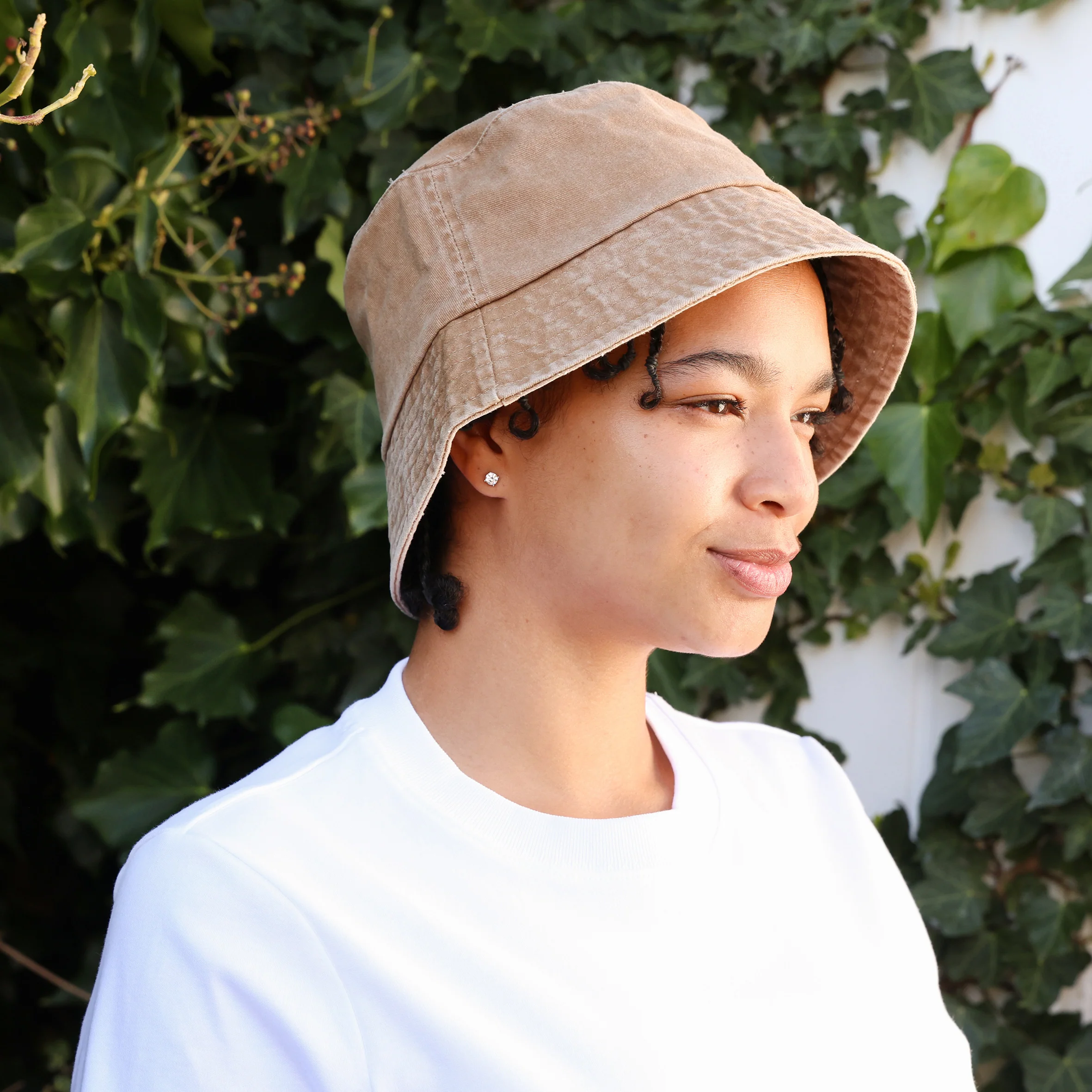 WWF Washed Effect Bucket Hat - Camel - Image 6
